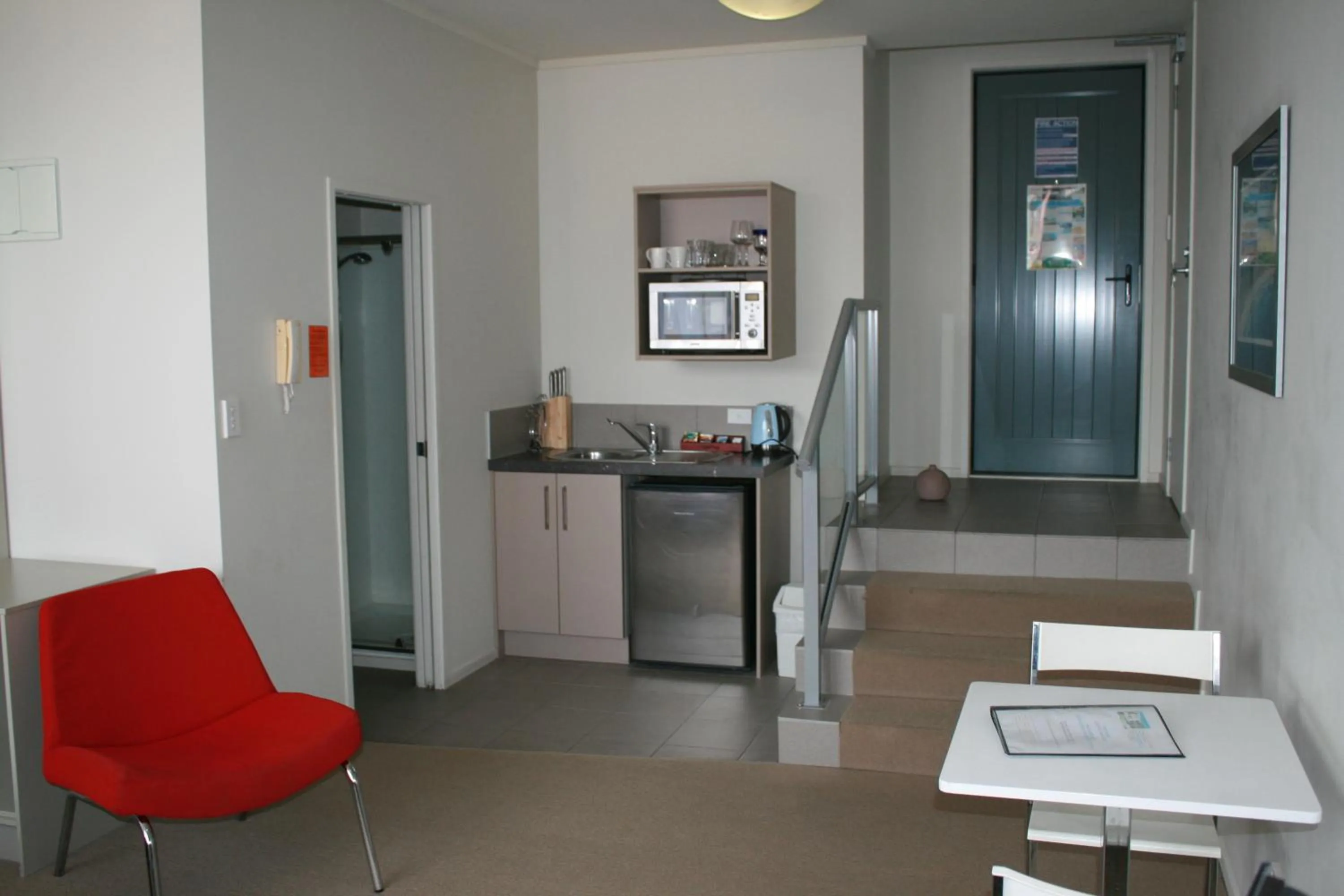 Kitchen or kitchenette in Atlas Suites and Apartments