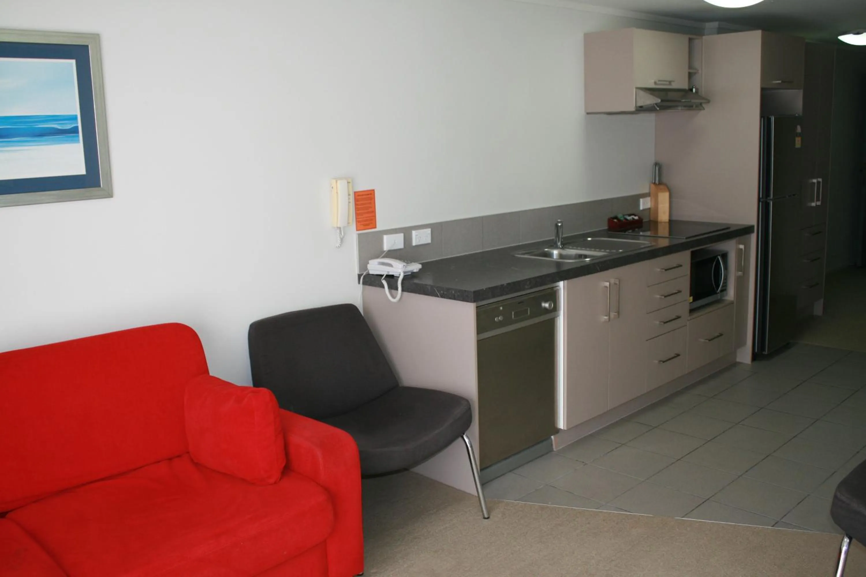 Living room in Atlas Suites and Apartments