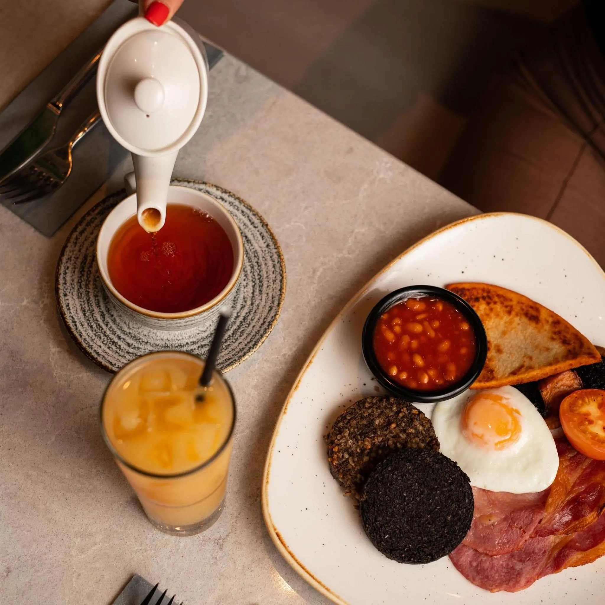 Breakfast in Royal Hotel