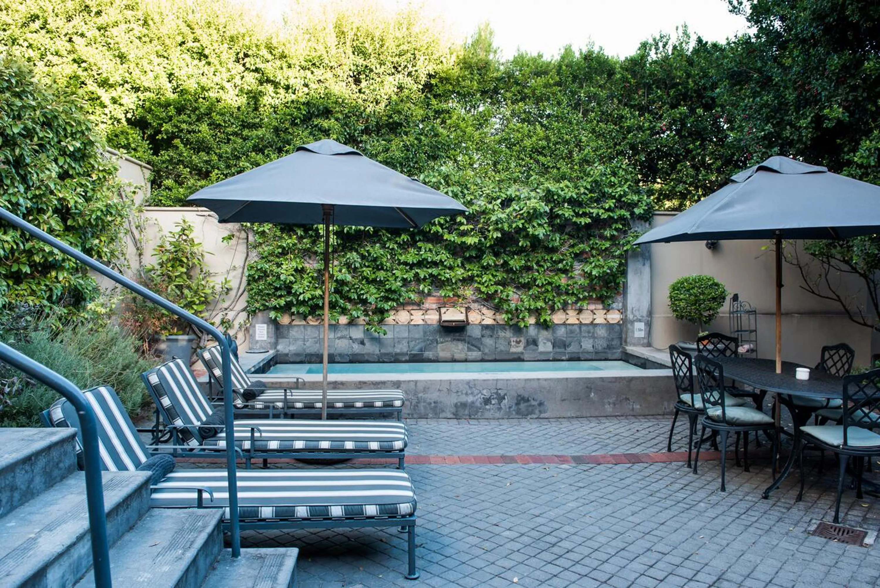 Swimming pool in Welgelegen House