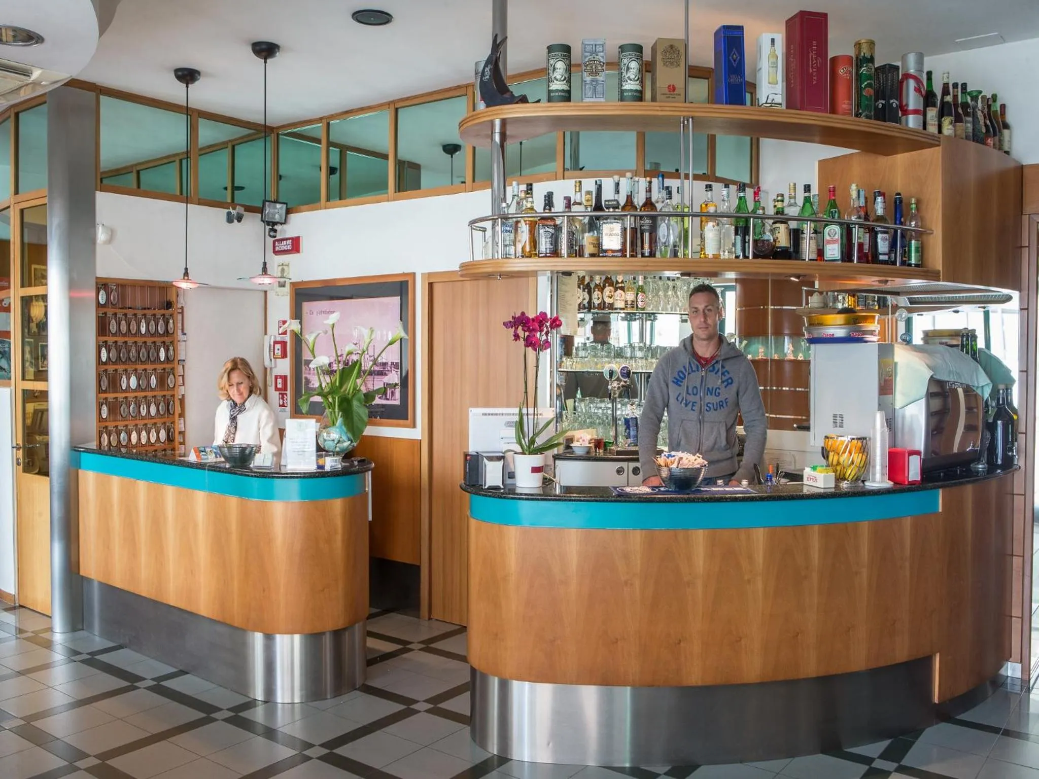 Lobby or reception in Hotel Gaby