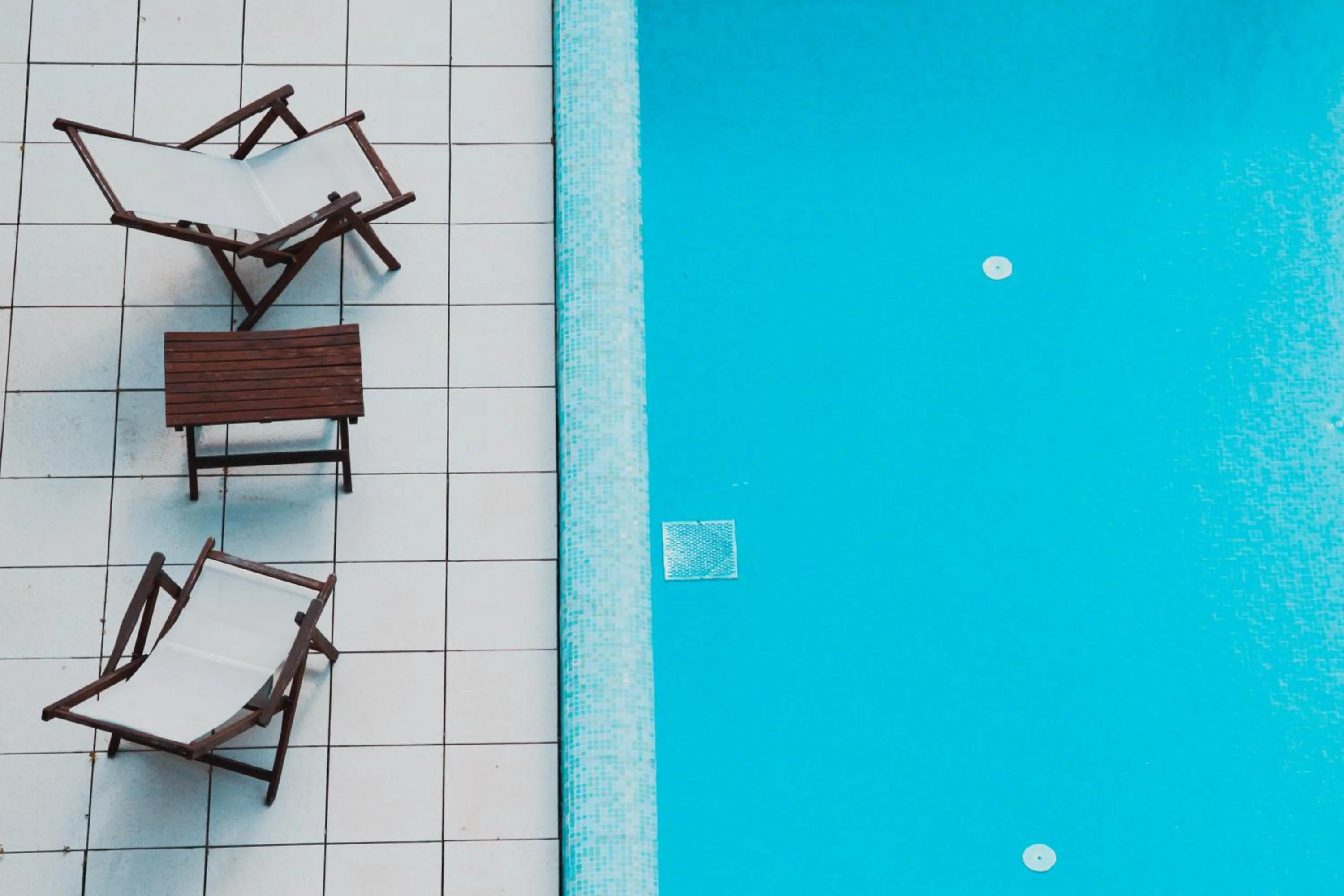 Pool view in Hotel Gaby