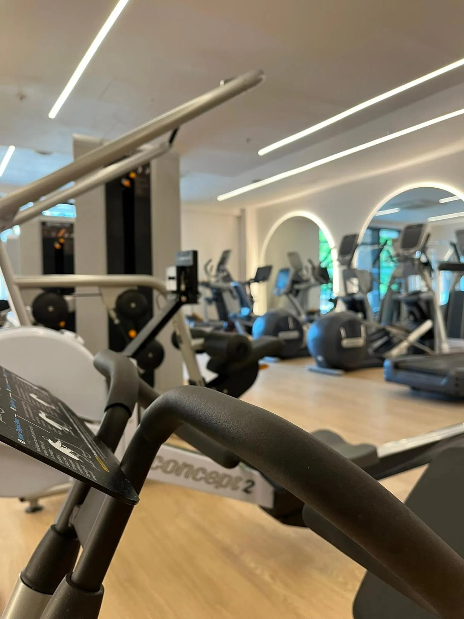 Fitness centre/facilities in Hilton London Heathrow Airport Terminal 5