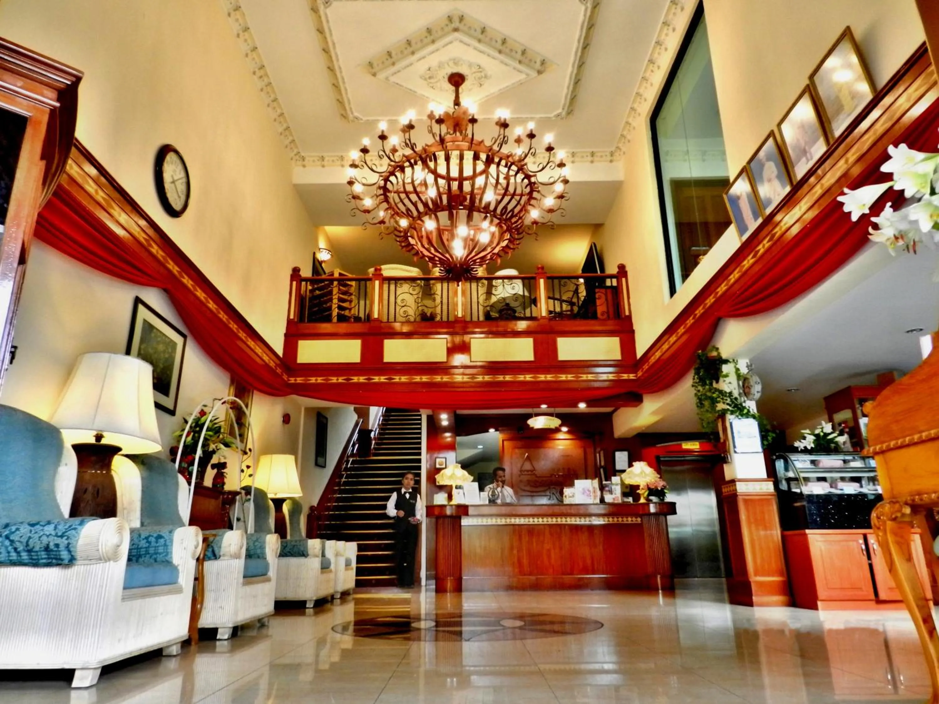 Lobby or reception in Casadela Rosa