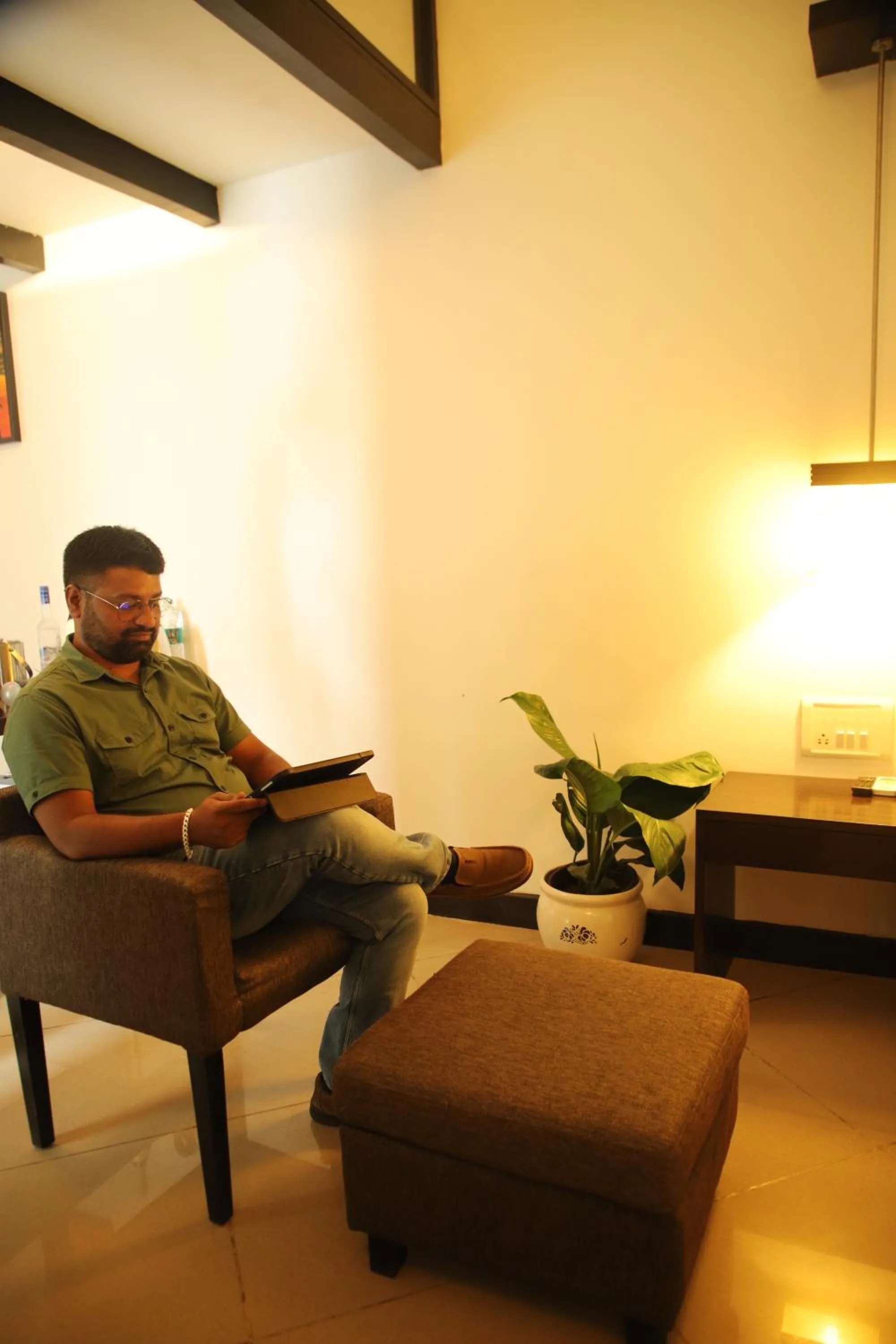 Seating area in Casabela Boutique Hotel