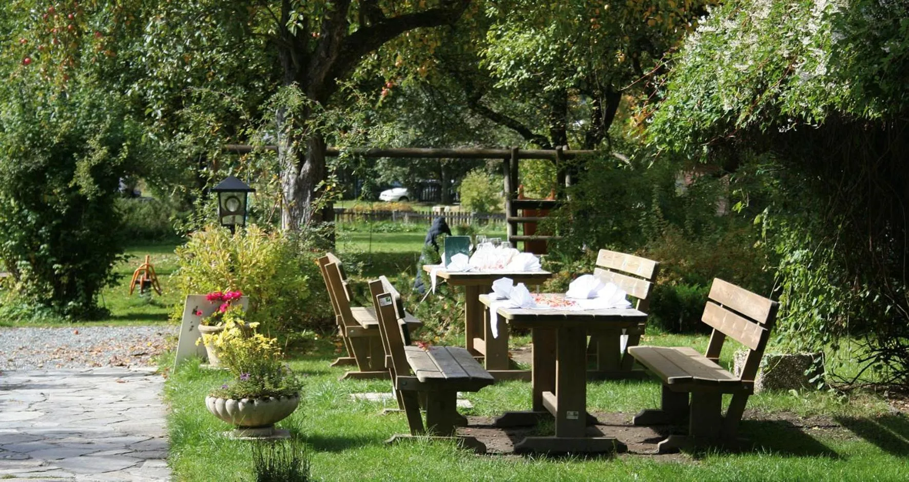 Garden in Hotel Post