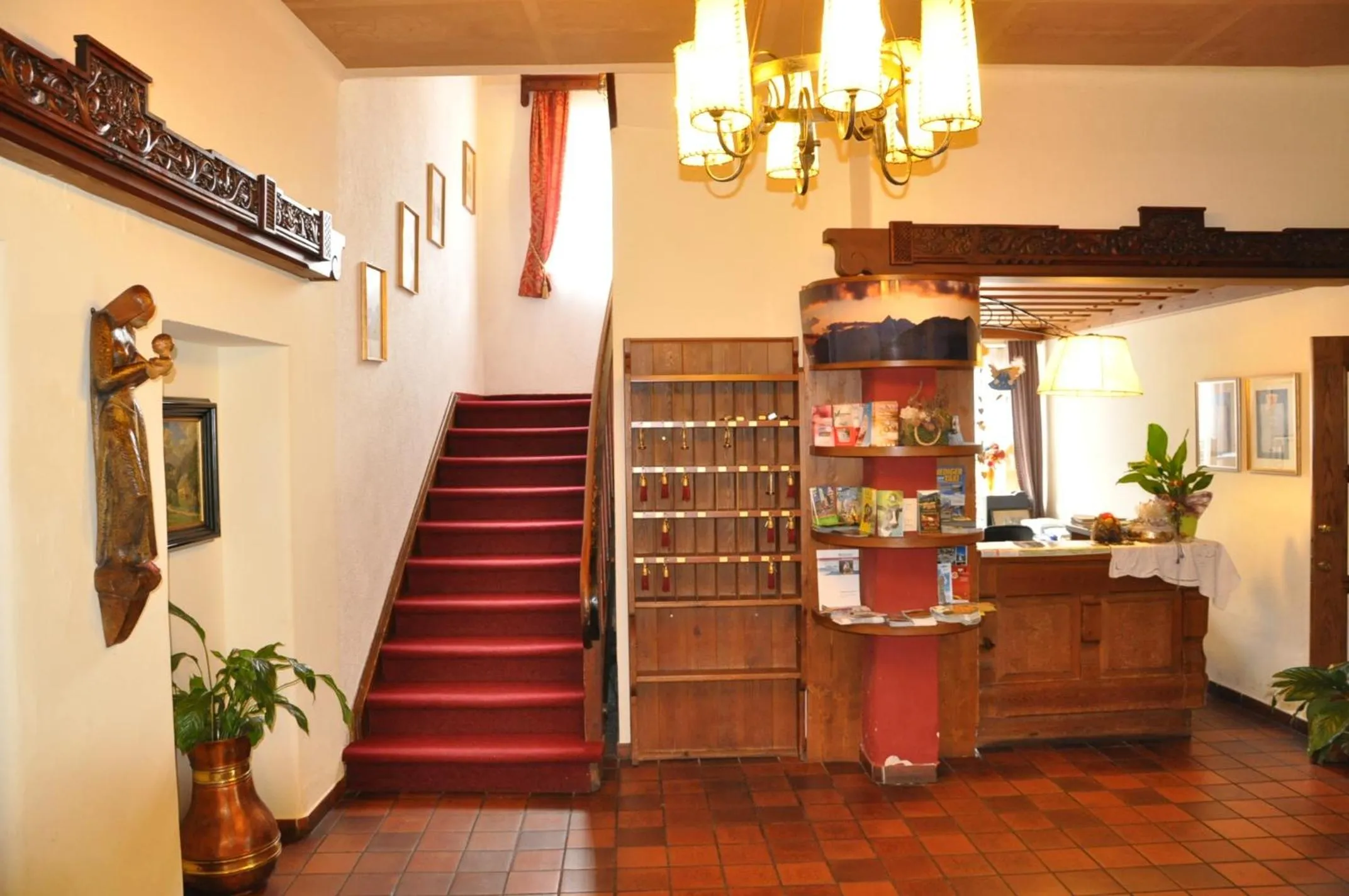 Lobby or reception in Hotel Post