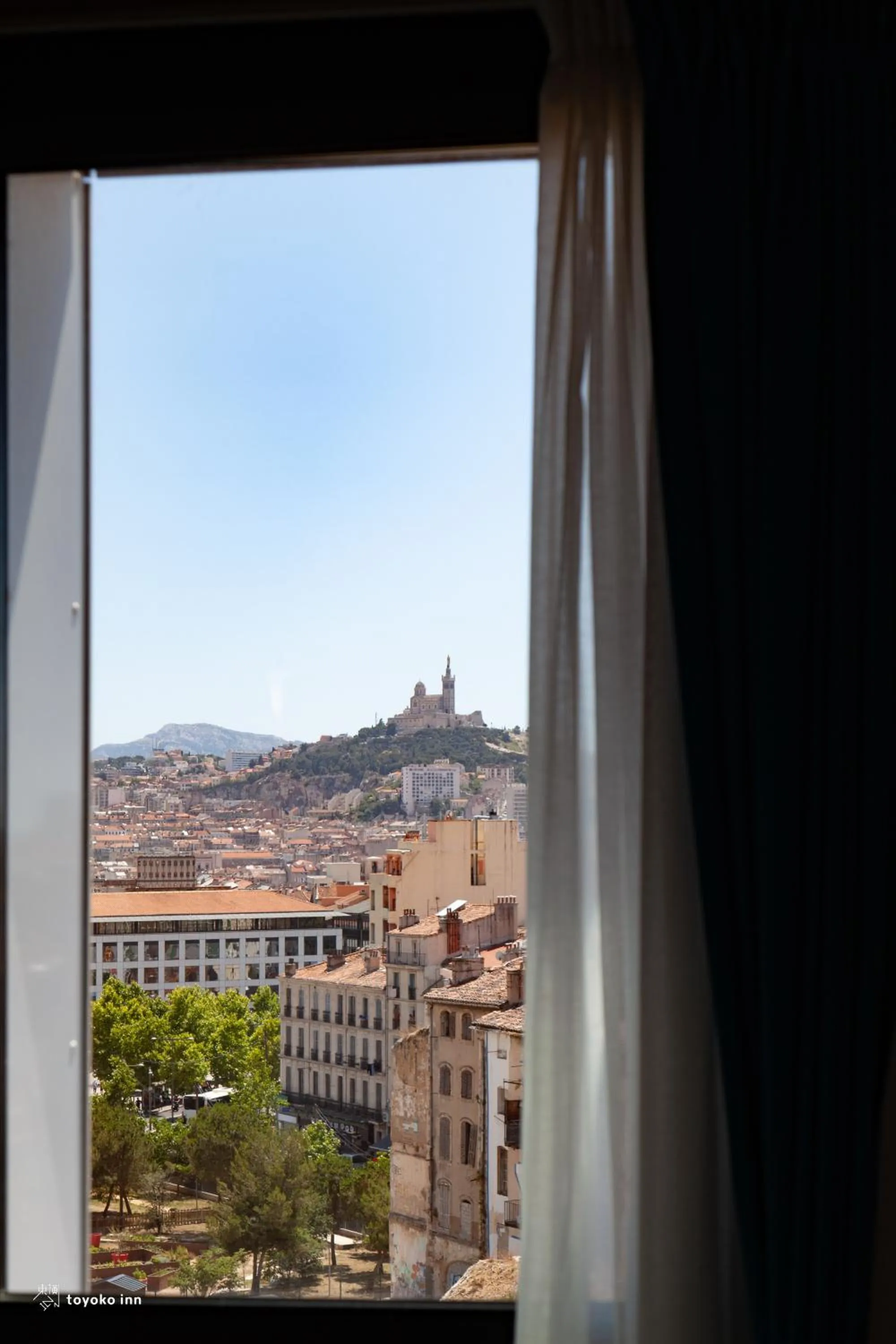 Garden view in Toyoko INN Marseille Saint Charles