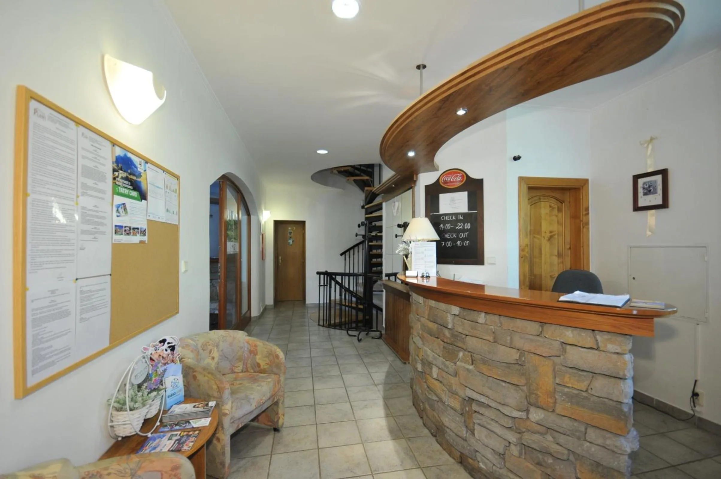 Lobby or reception in Penzión Pleso