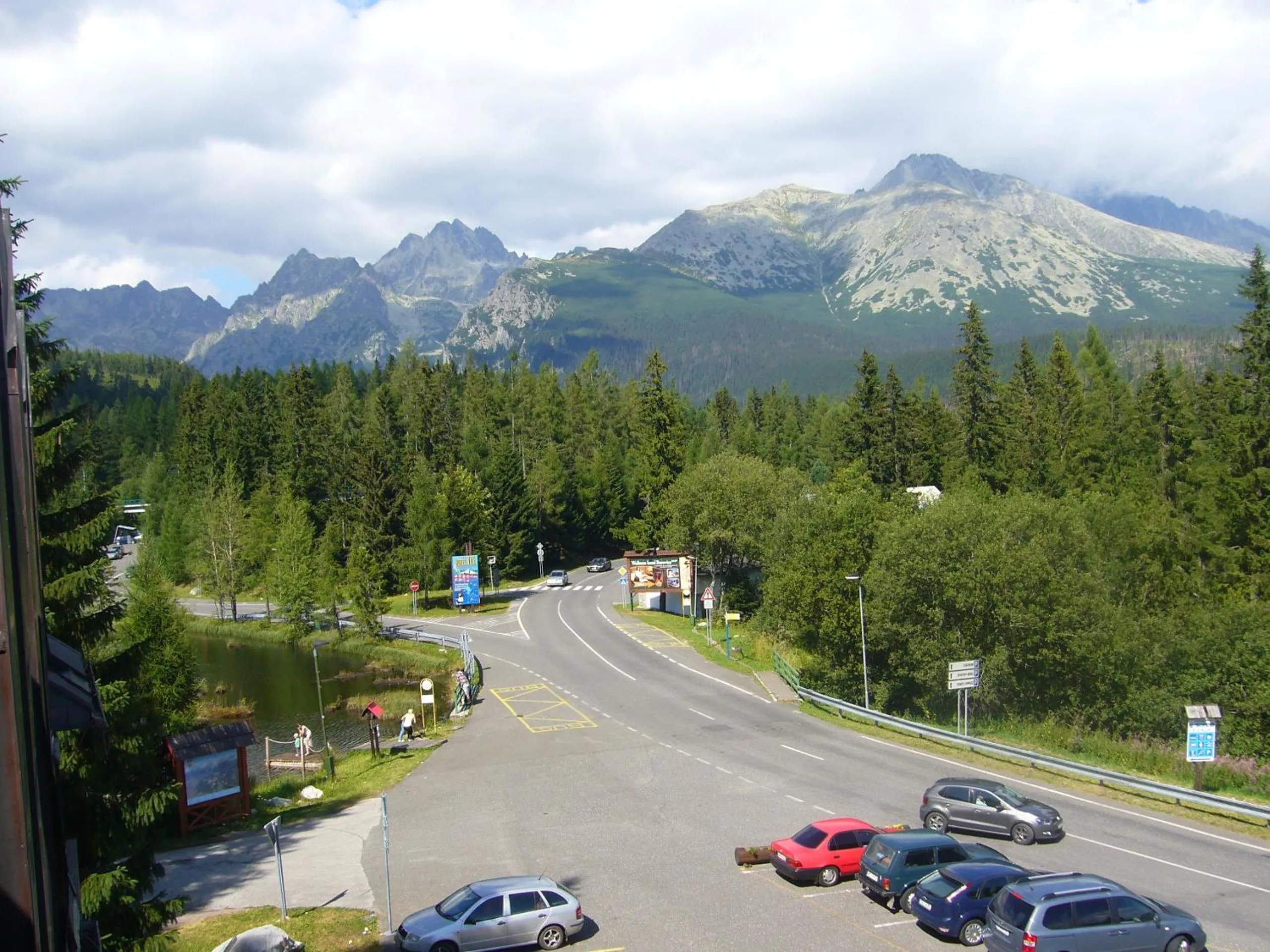 Mountain view in Penzión Pleso
