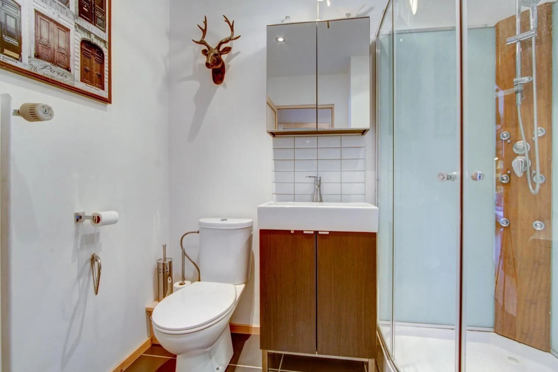 Bathroom in Morzine 1000