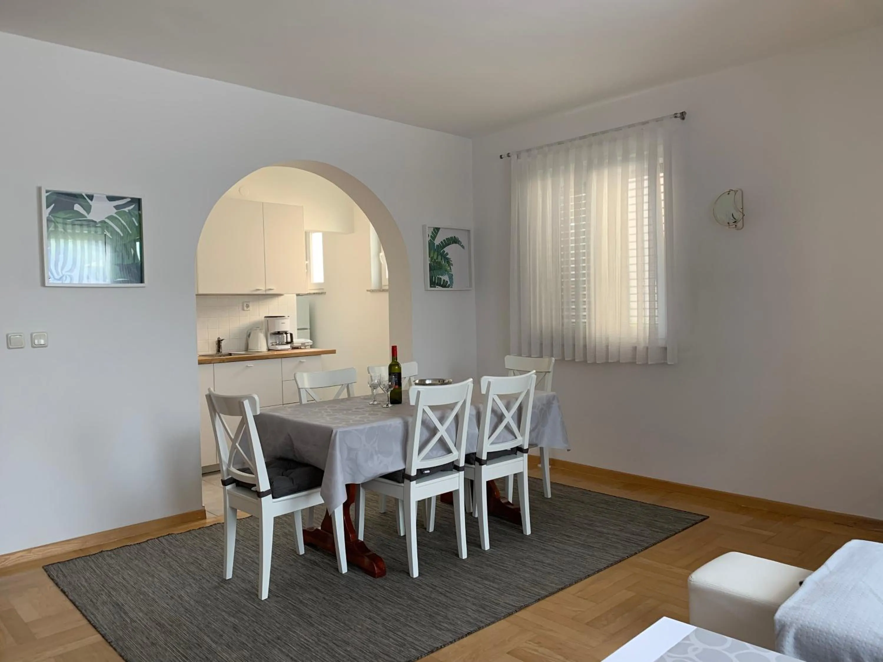 Kitchen or kitchenette in Apartments Čuljak Rab