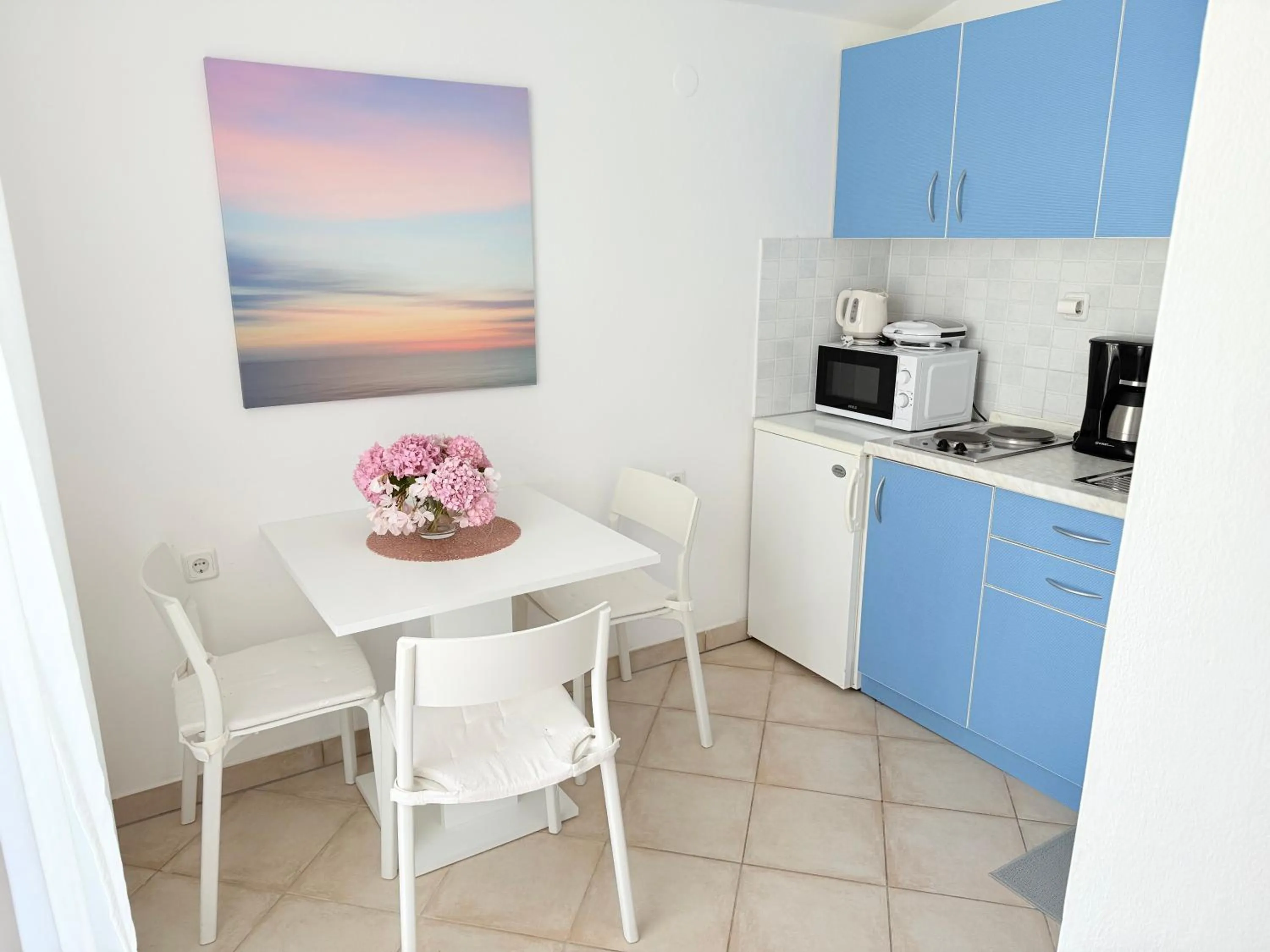 Kitchen or kitchenette in Apartments Čuljak Rab