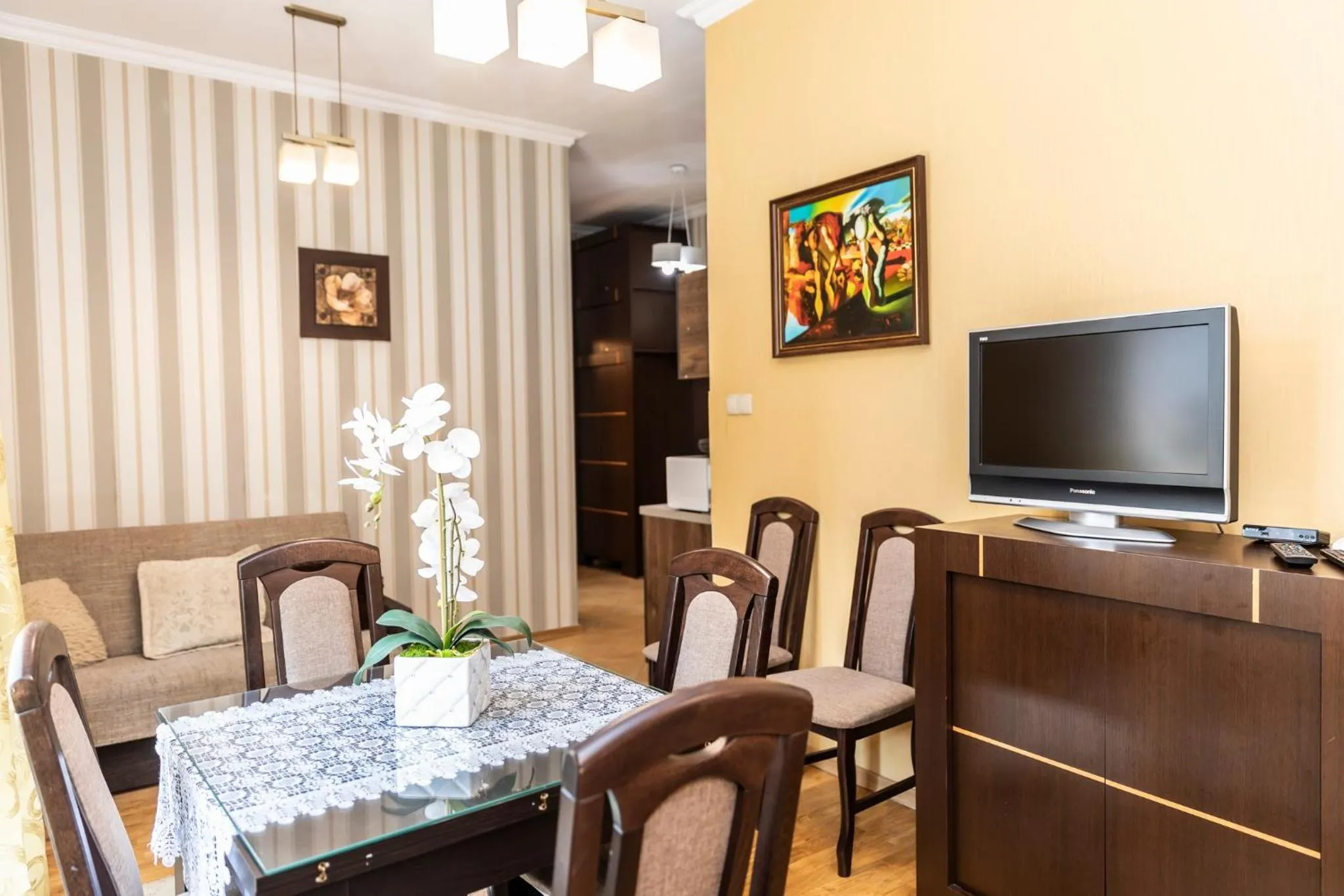 Living room in TatryTOP Radowid basen sauna