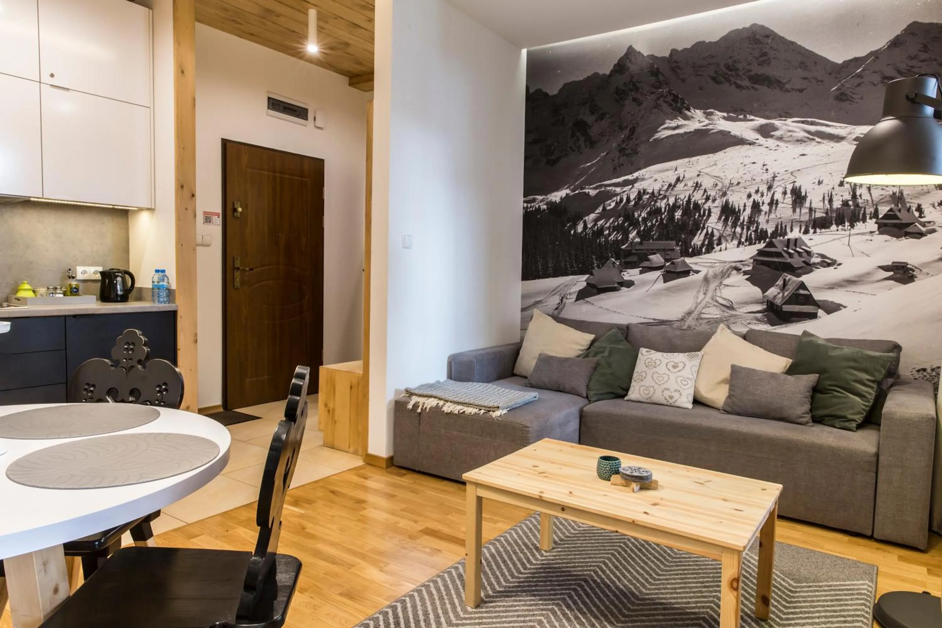 Living room in TatryTOP Radowid basen sauna