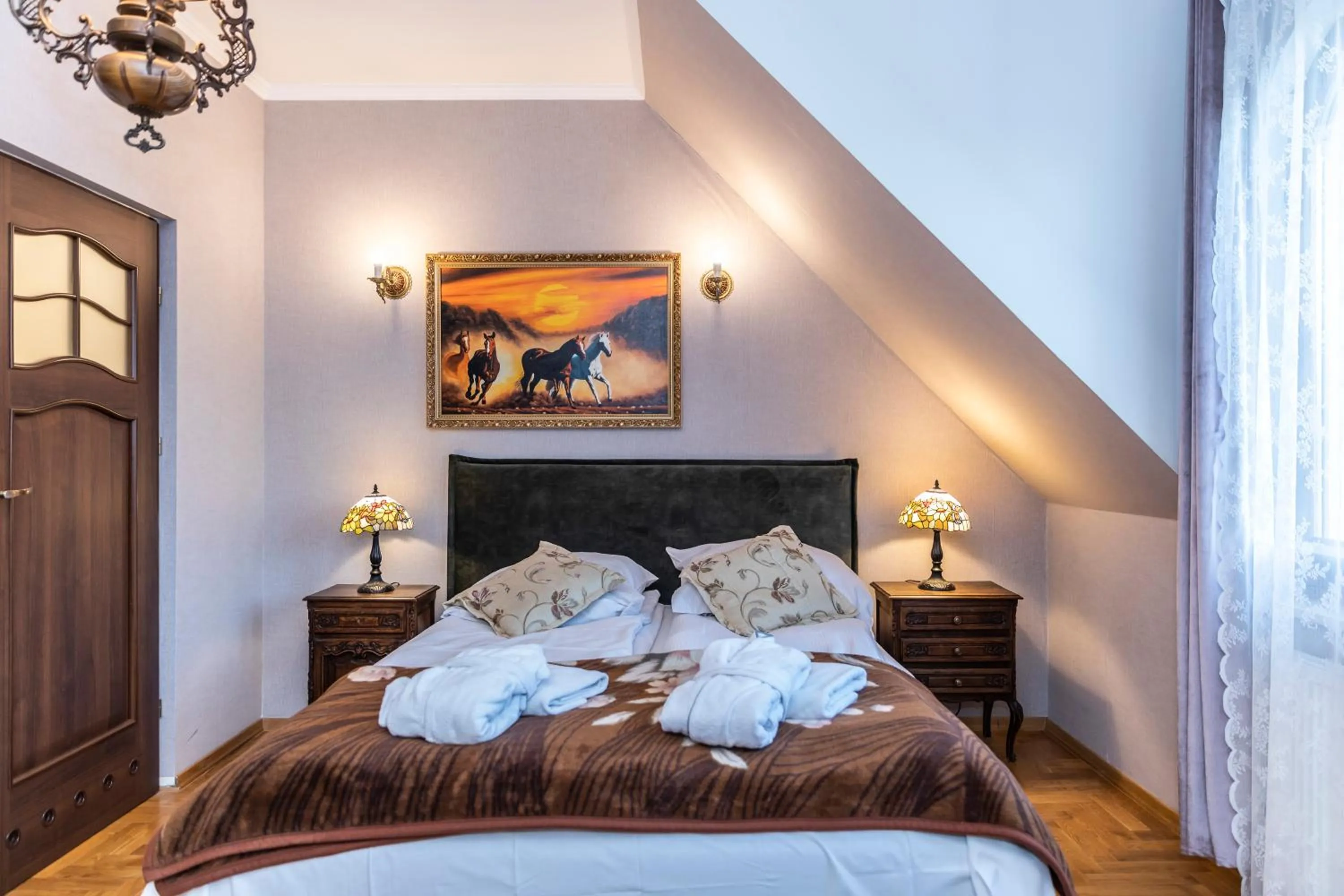 Bedroom, Bed in TatryTOP Radowid basen sauna