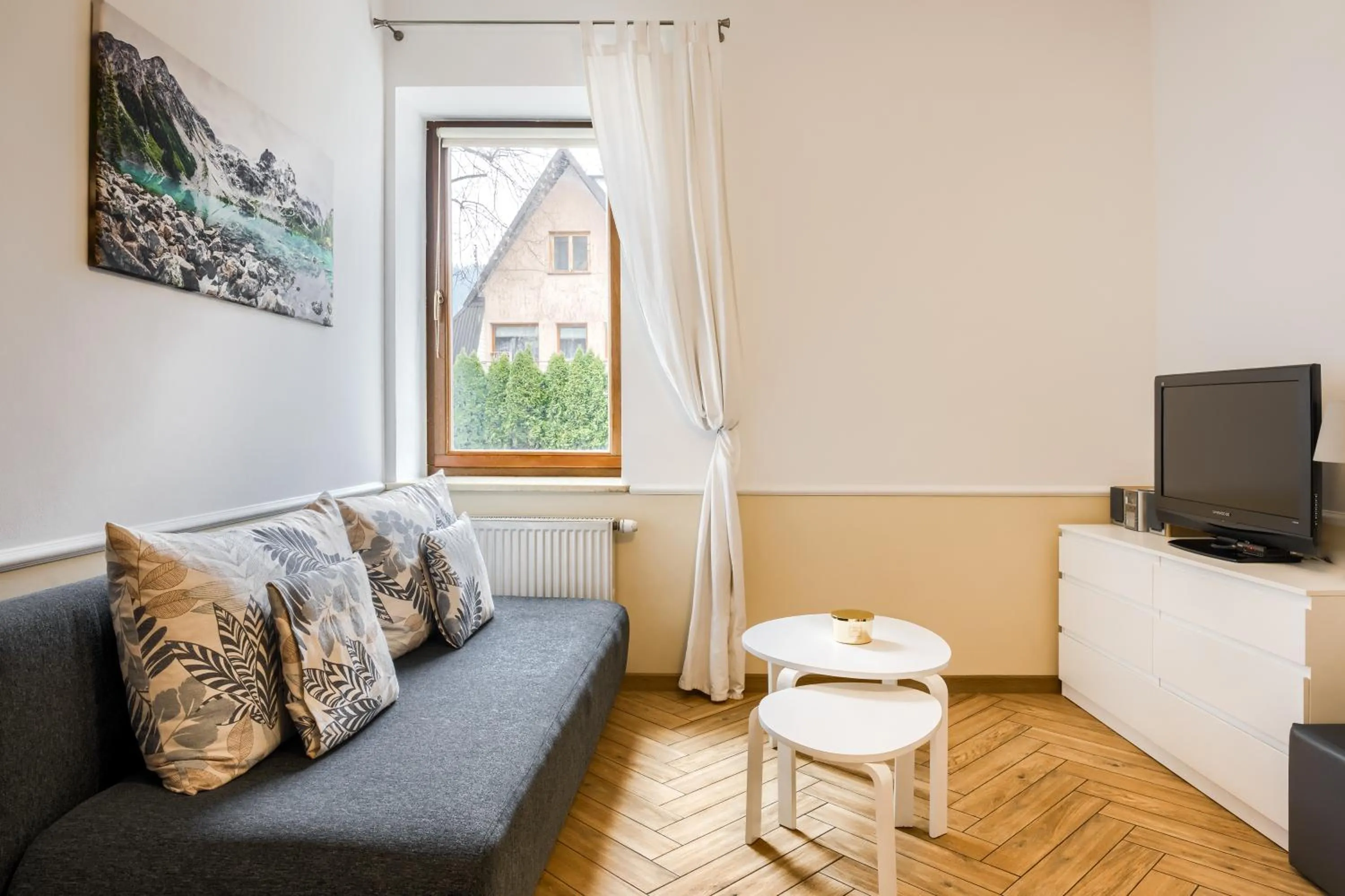 Living room in TatryTOP Radowid basen sauna