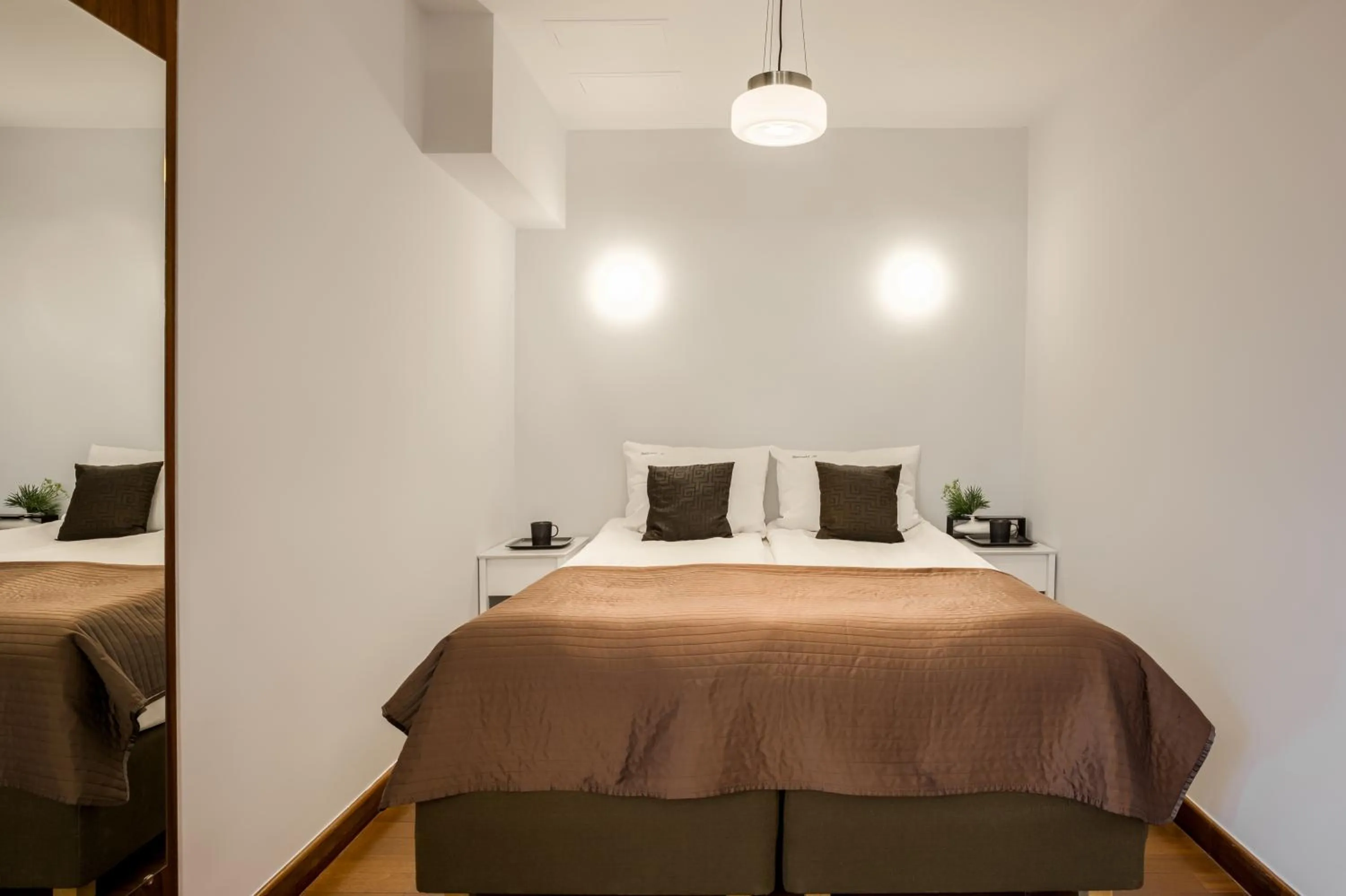 Bedroom, Bed in TatryTOP Radowid basen sauna