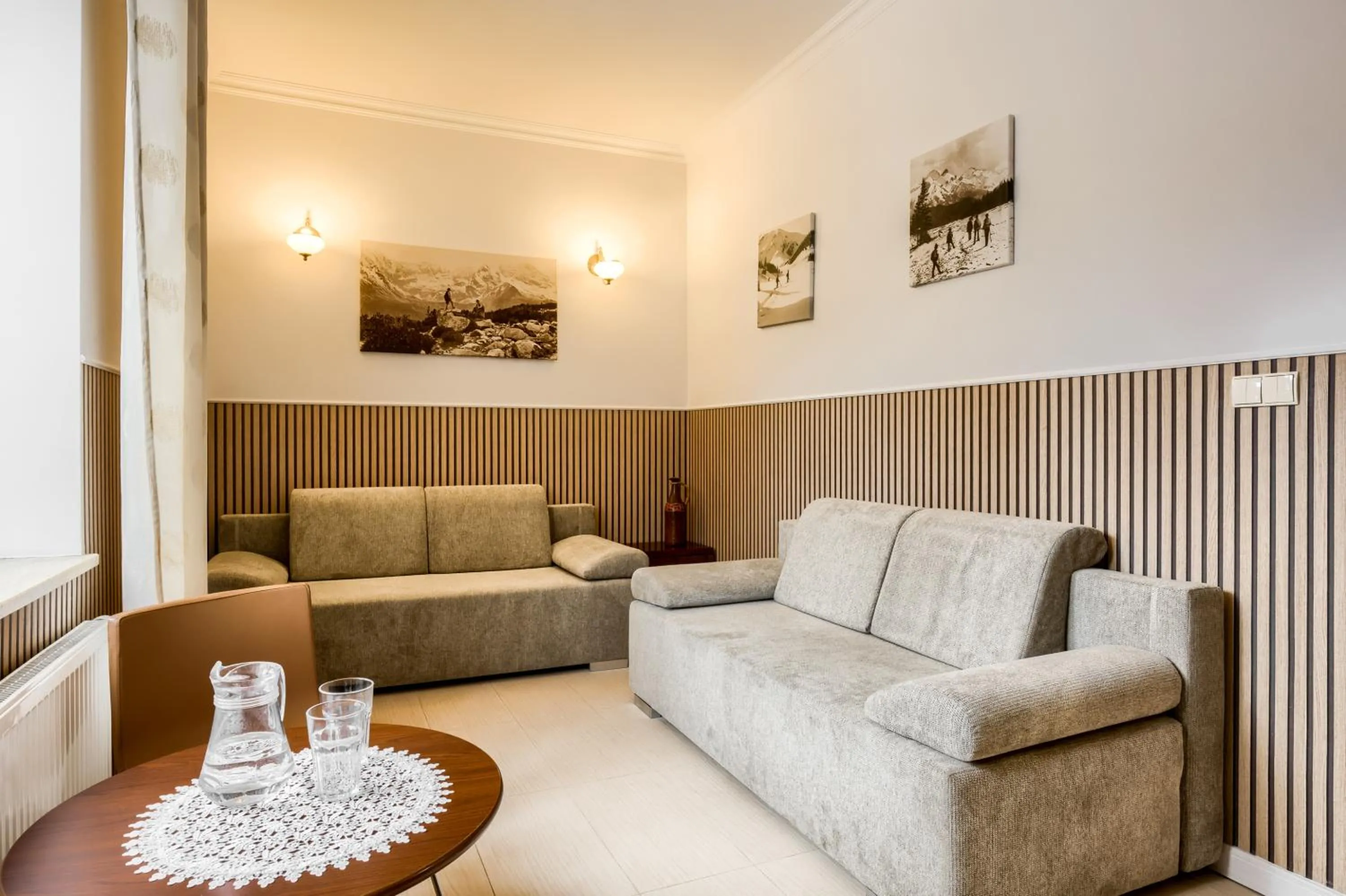 Living room in TatryTOP Radowid basen sauna