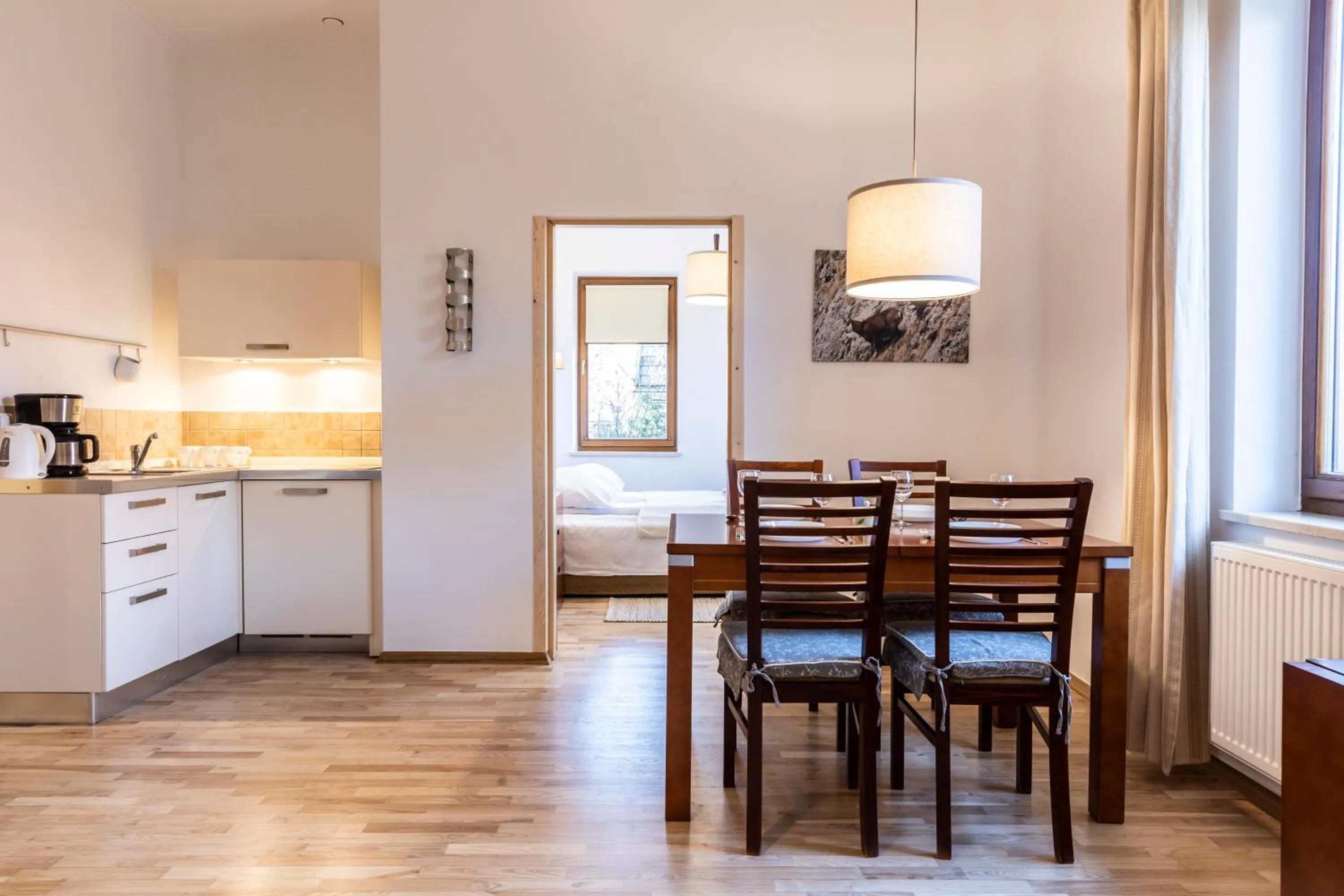 Kitchen or kitchenette in TatryTOP Radowid basen sauna