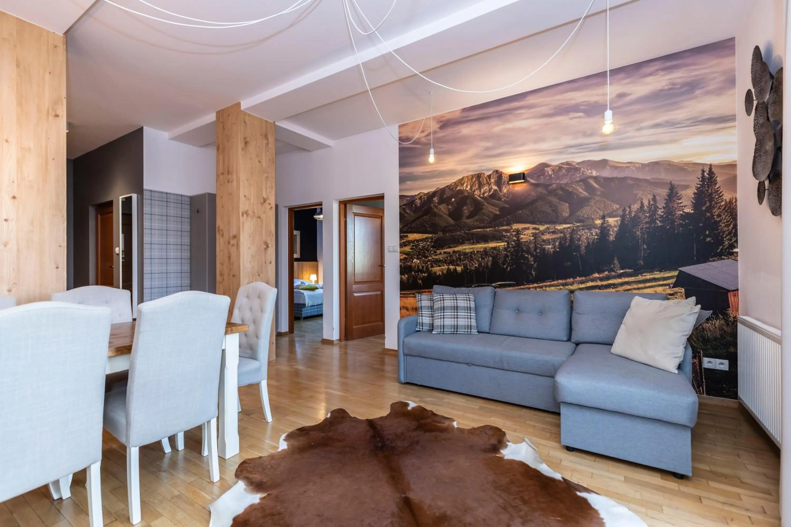 Living room in TatryTOP Radowid basen sauna