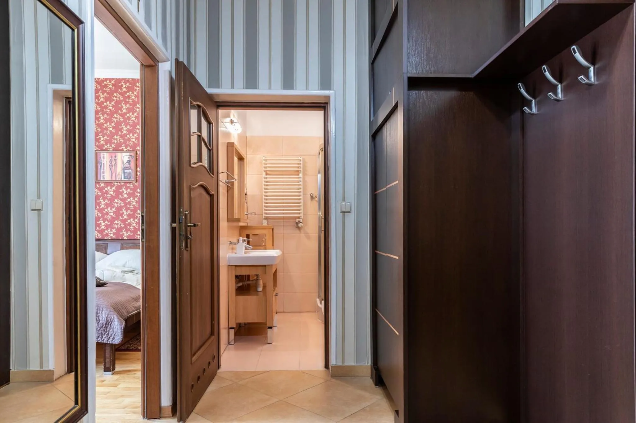 Bathroom, Bed in TatryTOP Radowid basen sauna