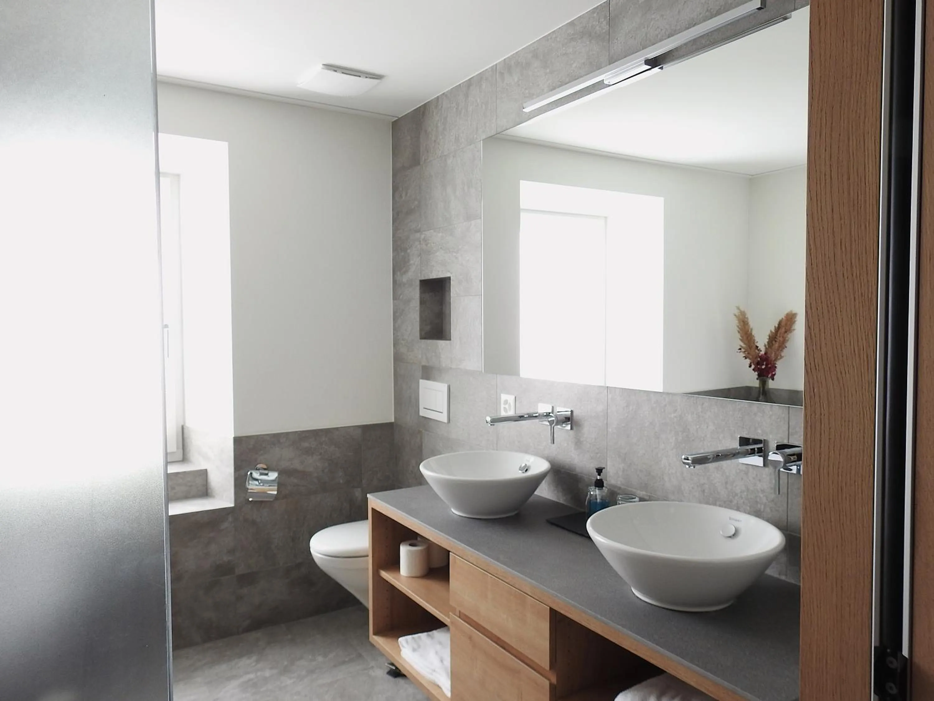 Toilet in Hotel Spöl Restaurant