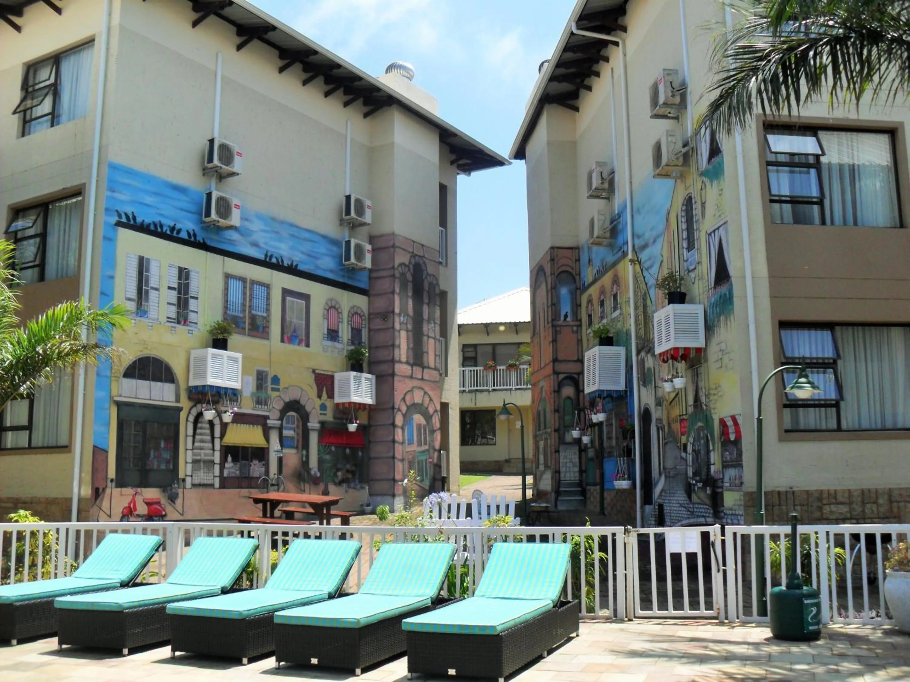 Bird's eye view in Uvongo River Resort