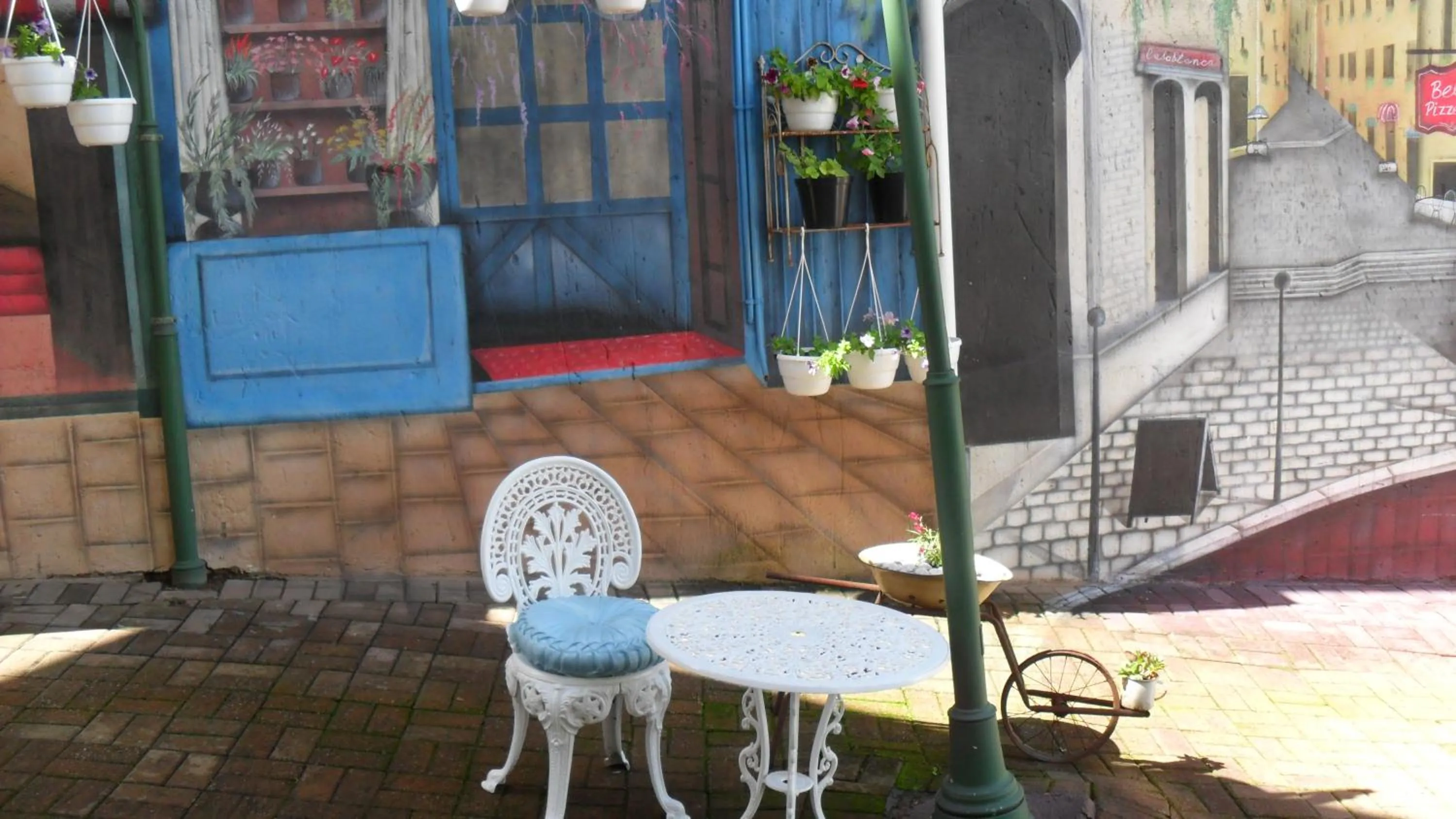 Patio in Uvongo River Resort