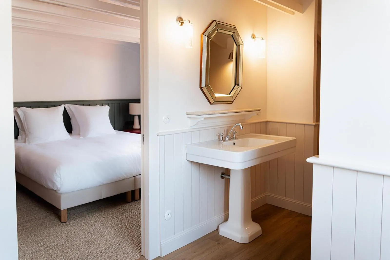 Bed in La Maison du Bassin