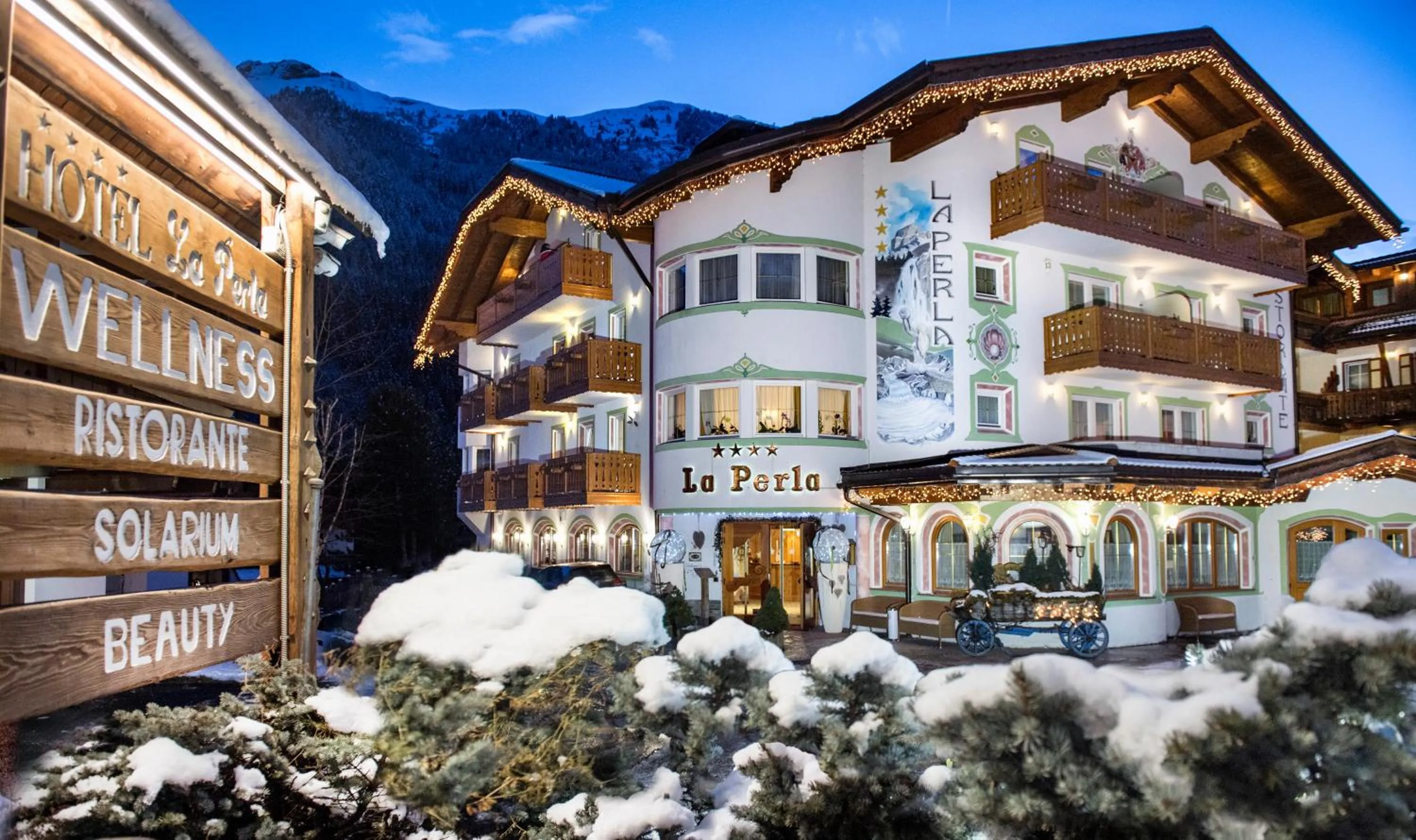 Night in Hotel La Perla Wellness & Beauty