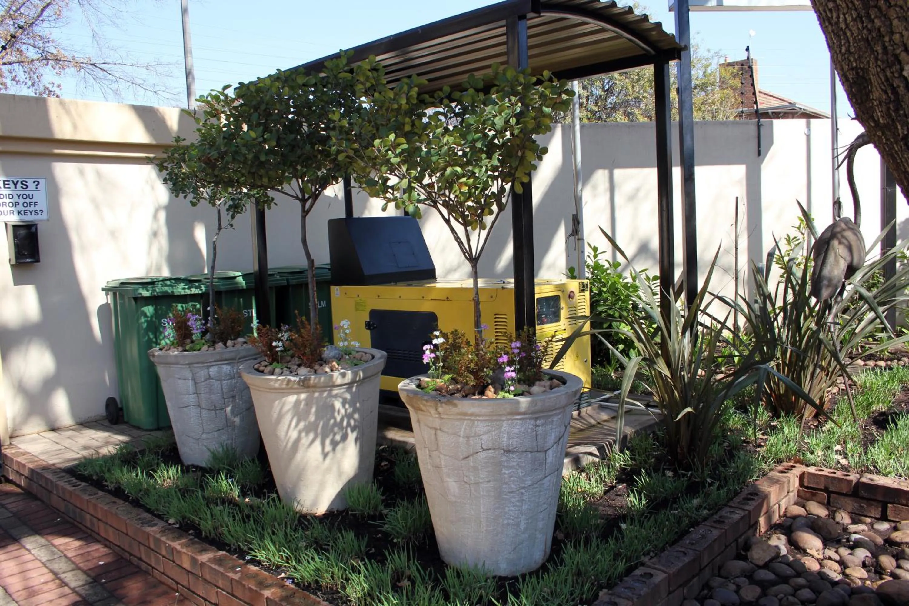 Garden in Del Roza Guest House