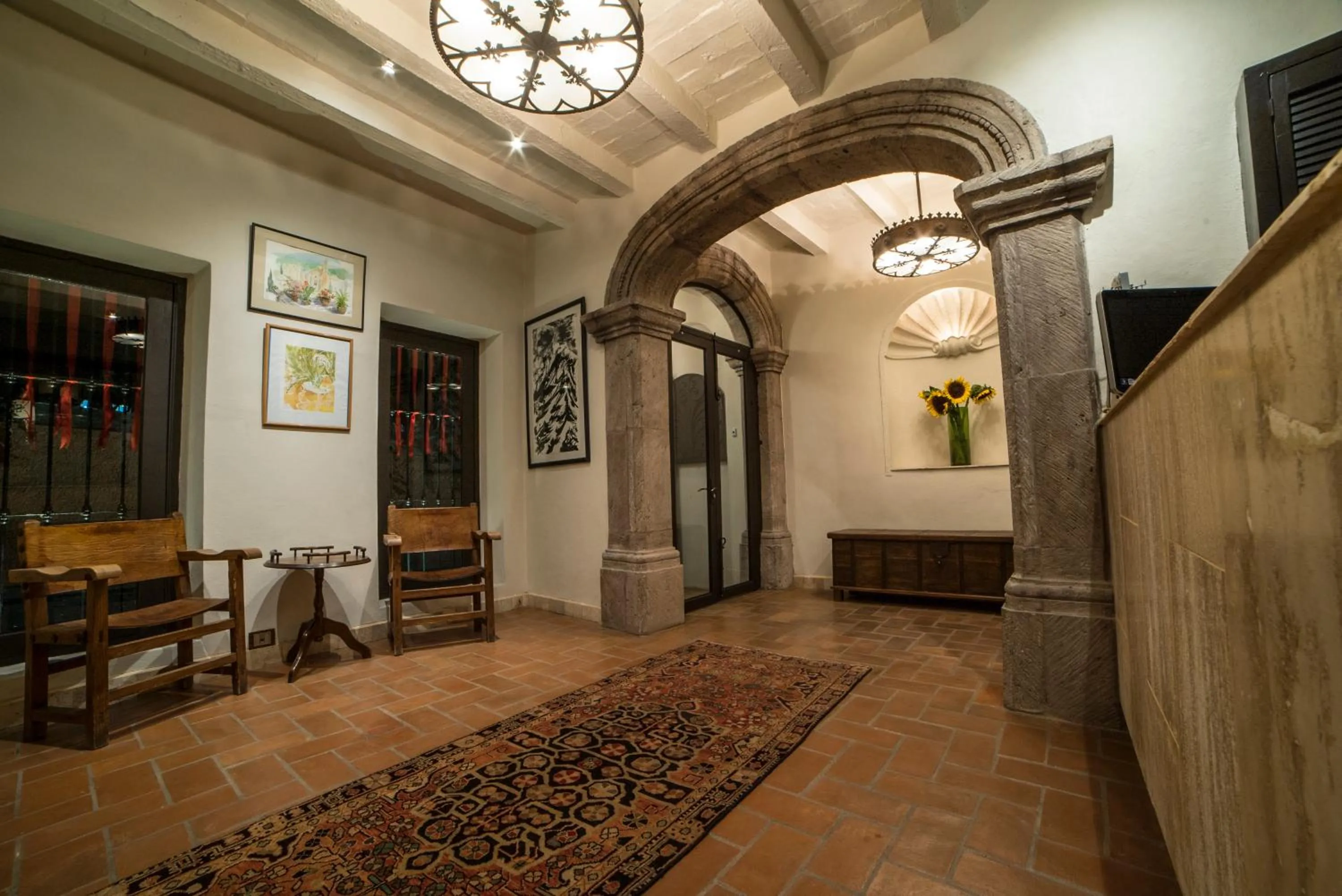 Lobby or reception in Villa Mirasol