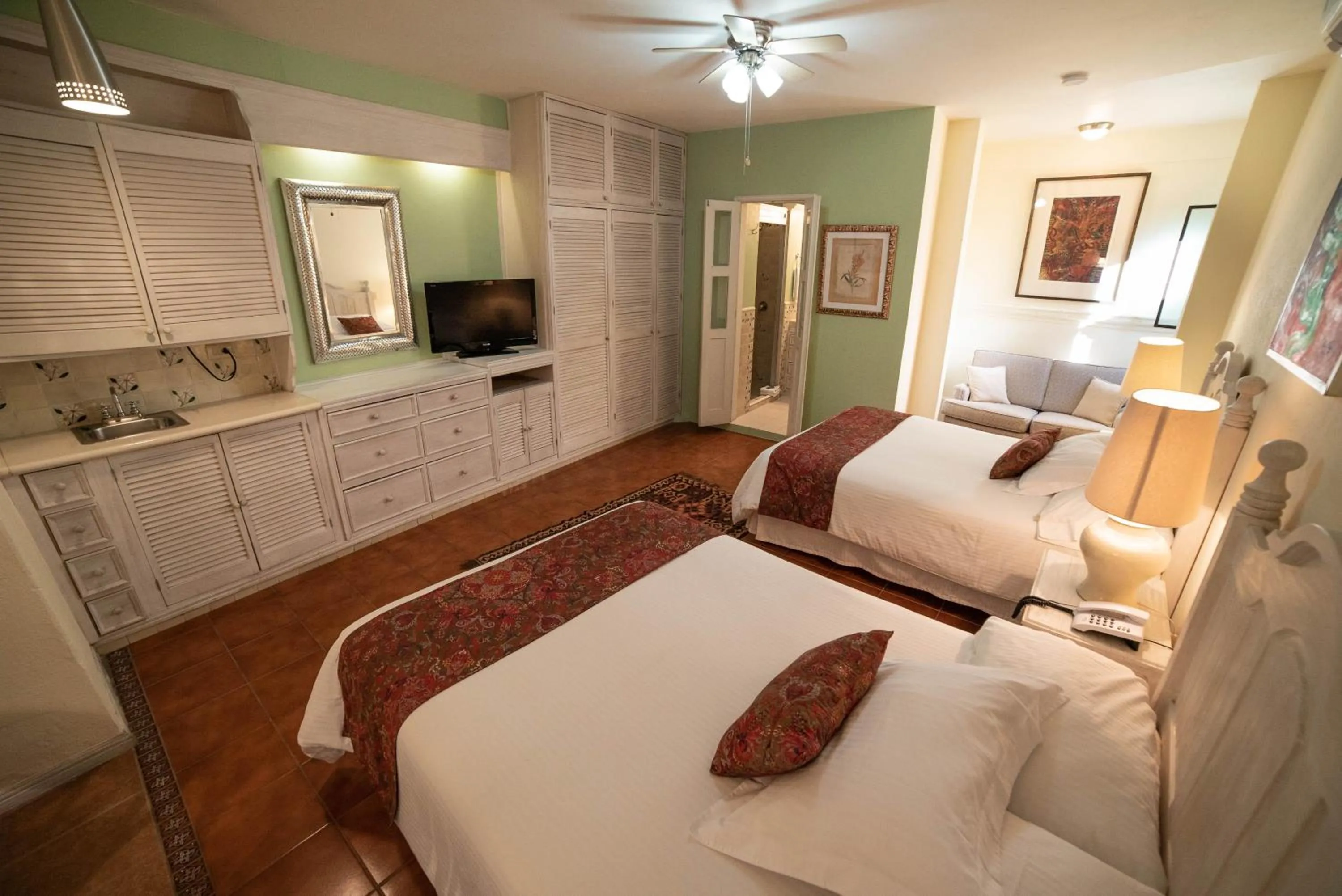 Bed in Villa Mirasol