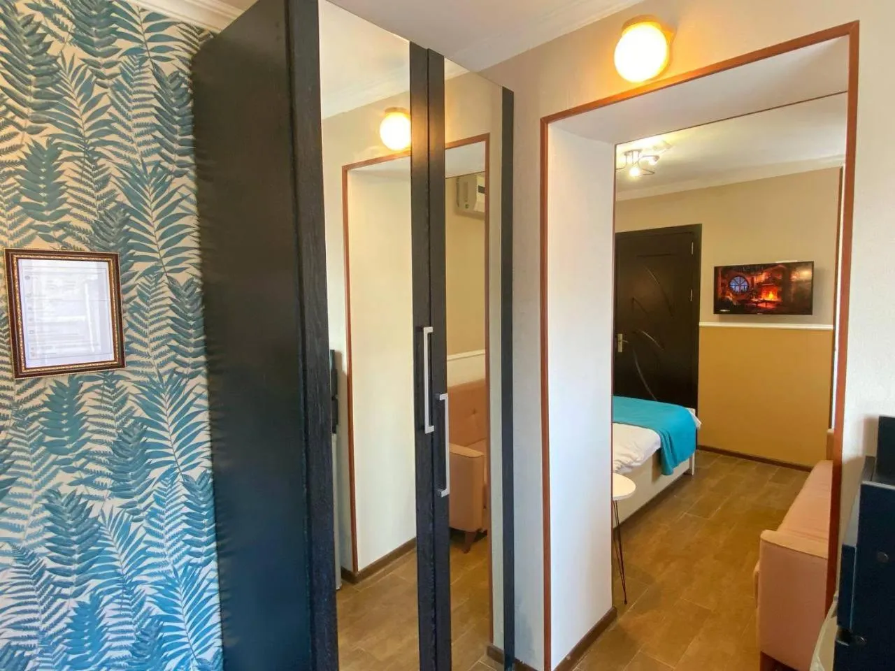 Bed in Hotel Orange Kutaisi