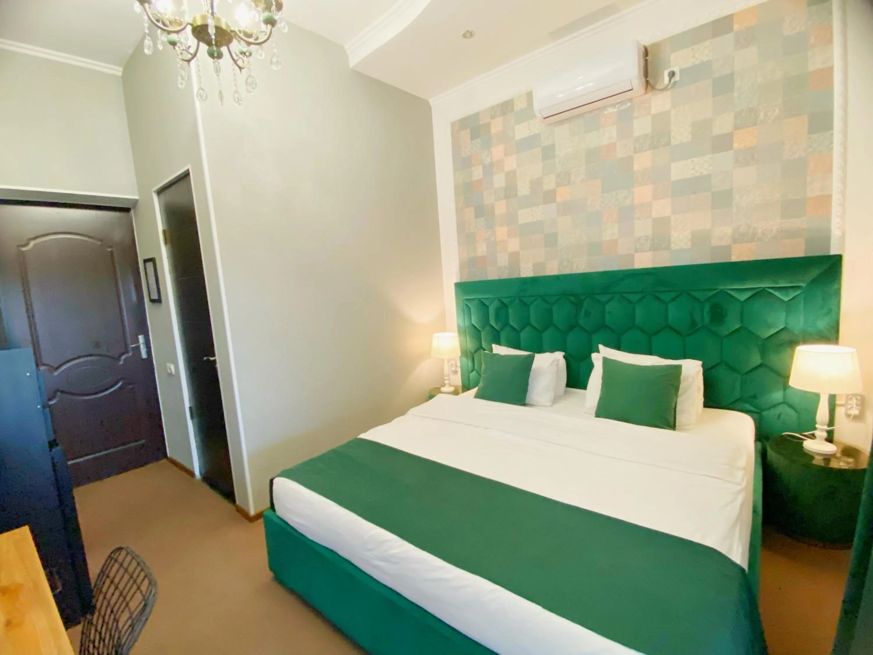 Bed in Hotel Orange Kutaisi