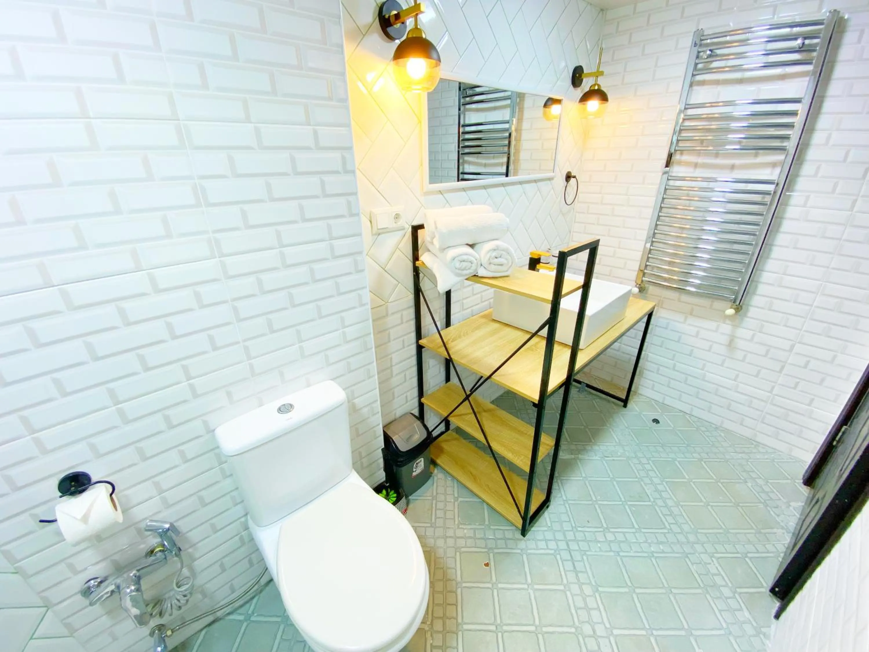 Toilet in Hotel Orange Kutaisi