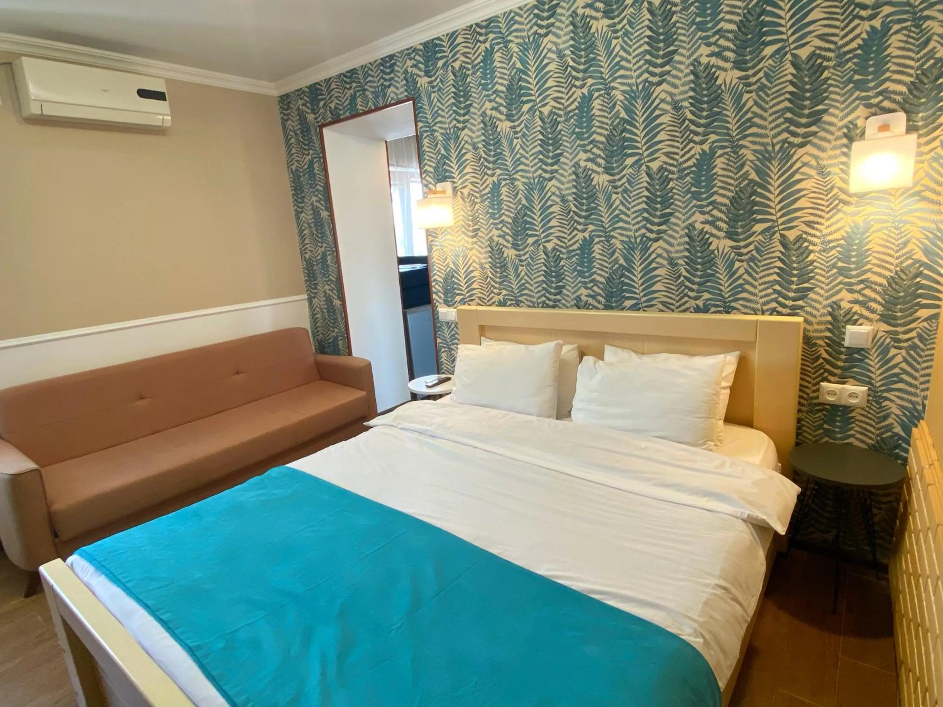 Bed in Hotel Orange Kutaisi