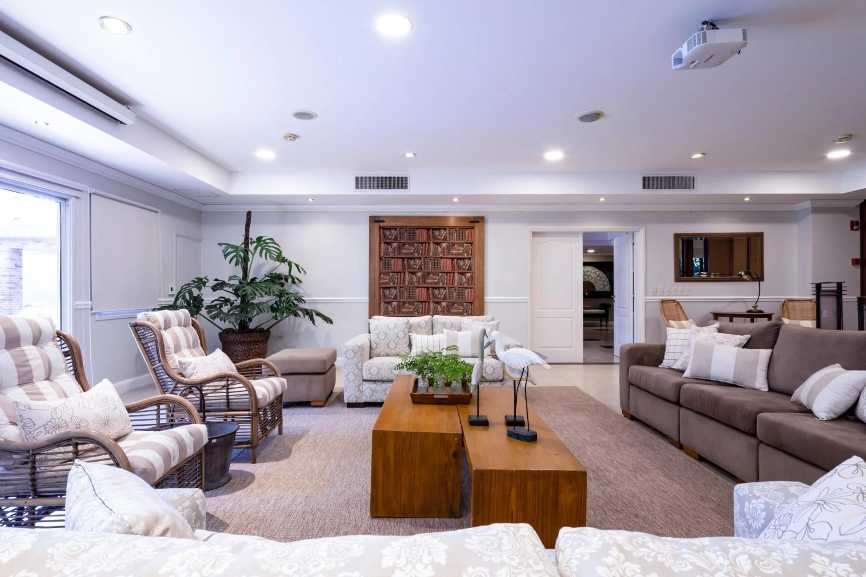 Living room in Hotel Villa Morra Suites