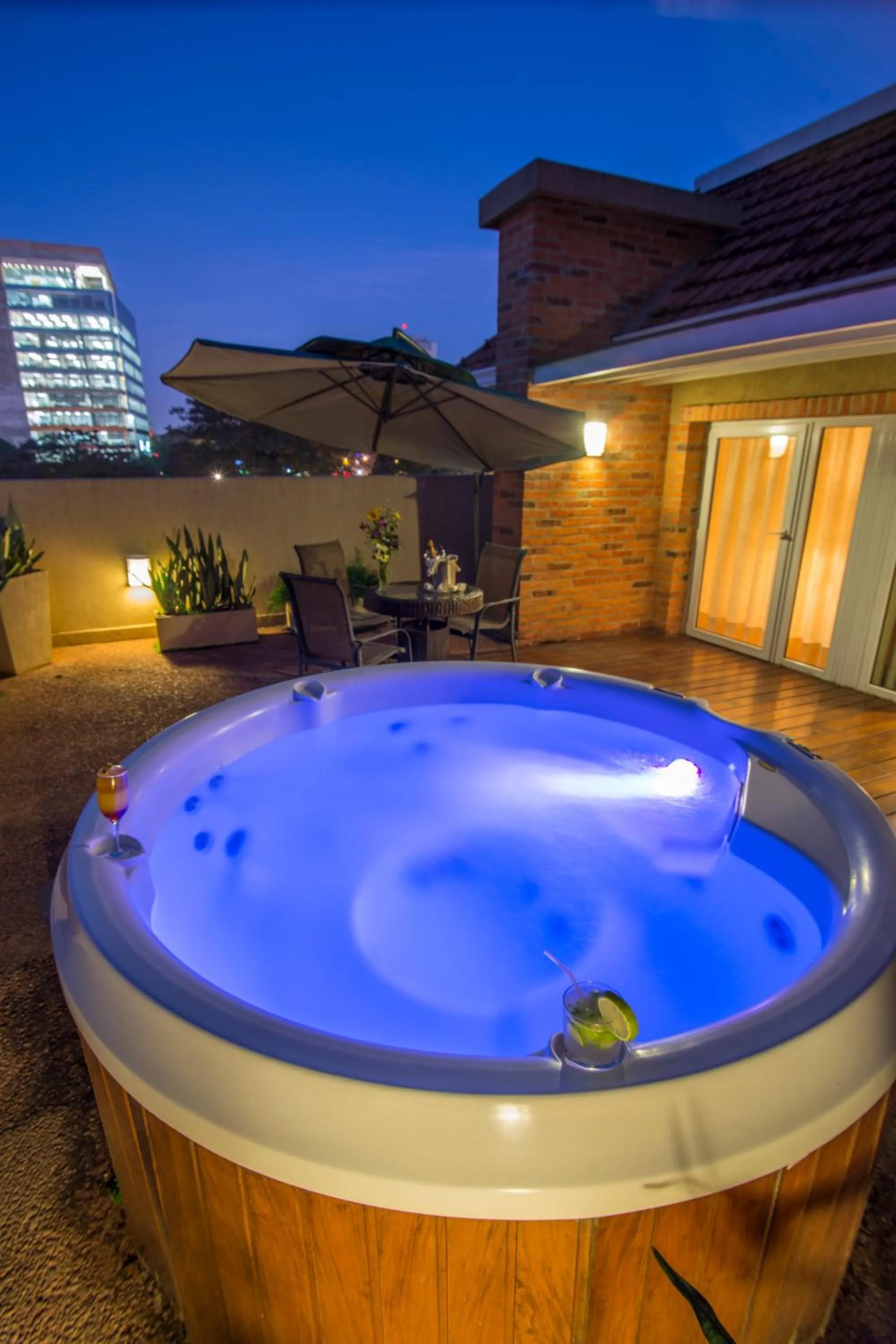 Balcony/Terrace in Hotel Villa Morra Suites