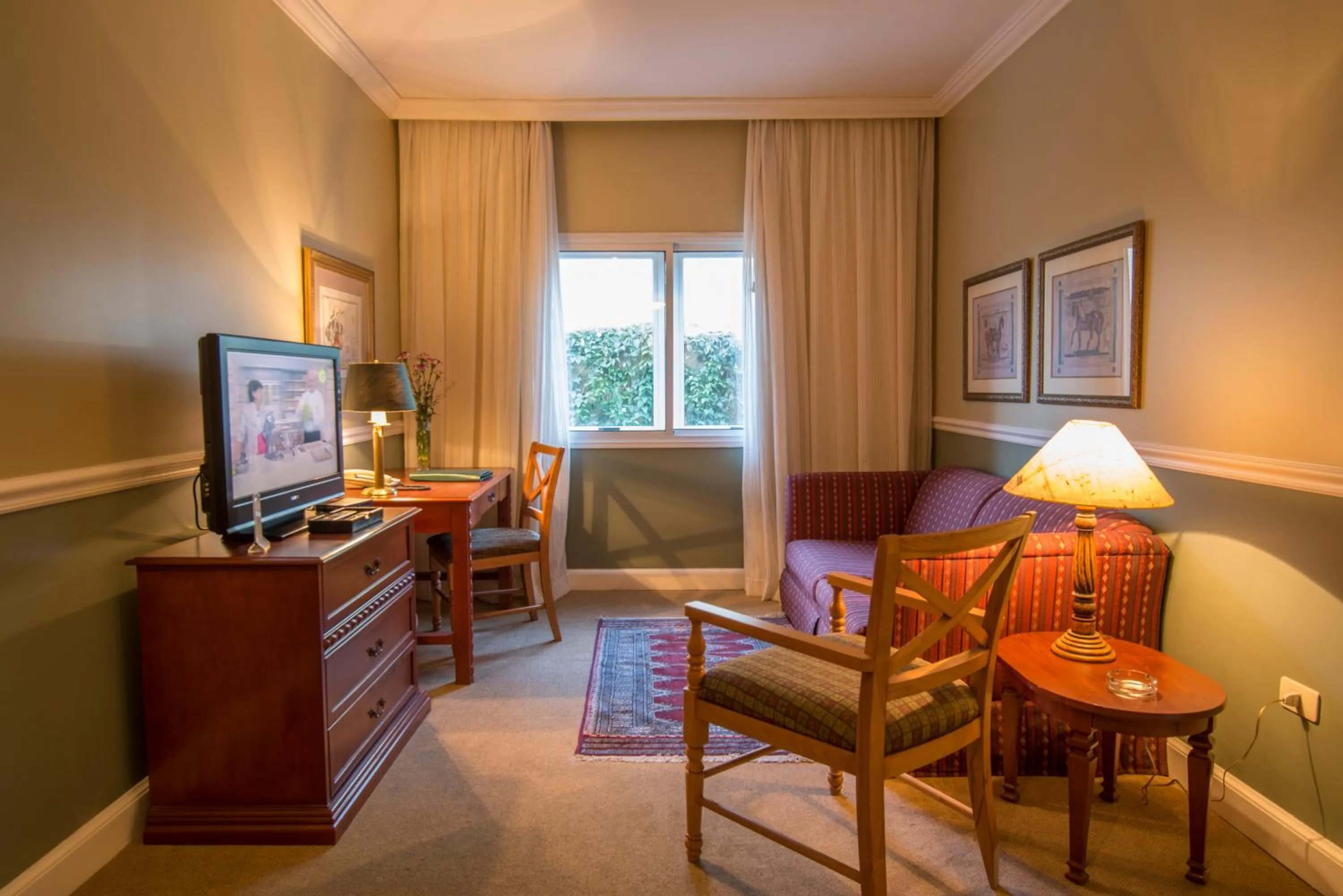 Decorative detail in Hotel Villa Morra Suites