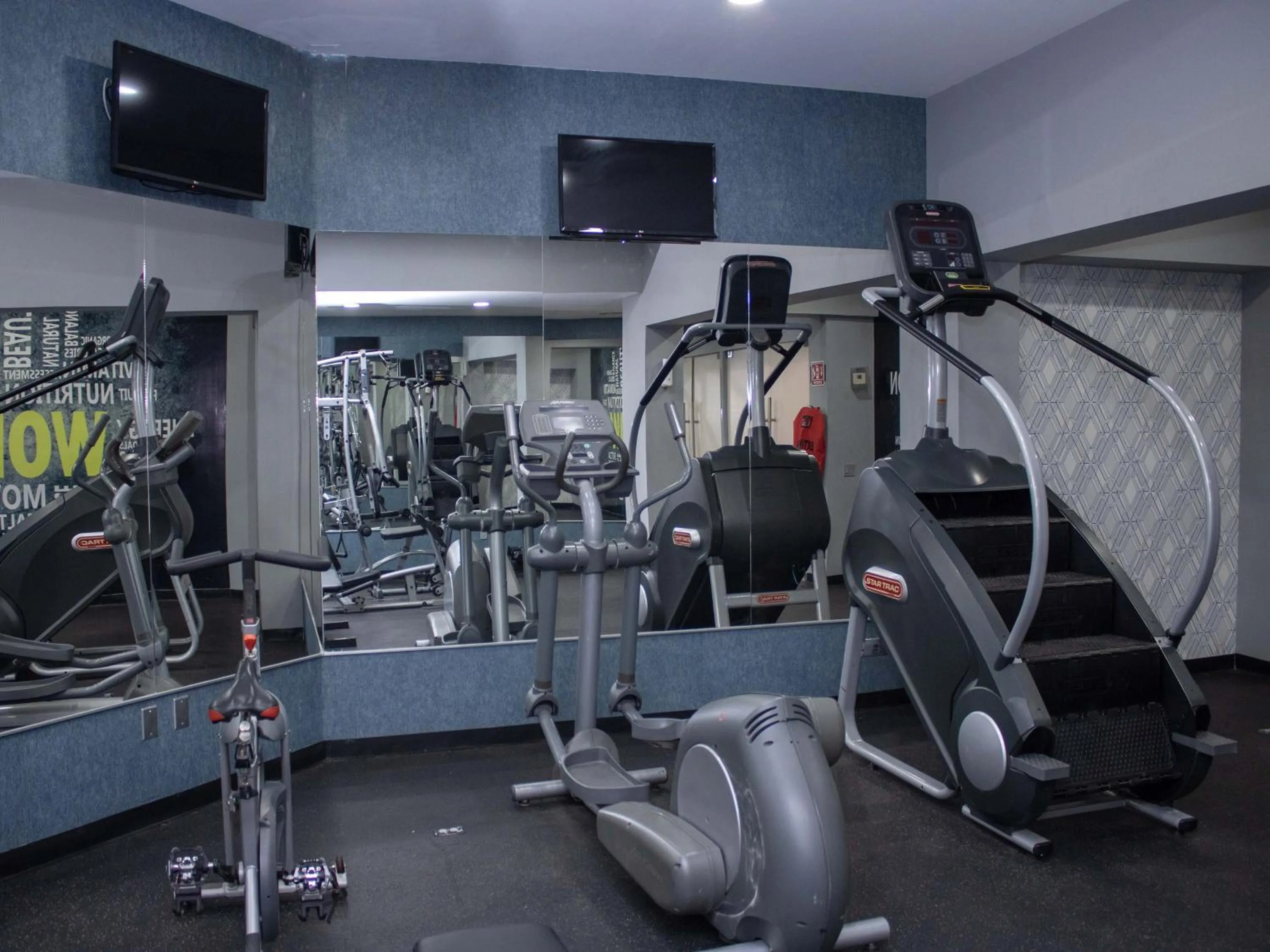 Fitness centre/facilities in Hotel Calafia