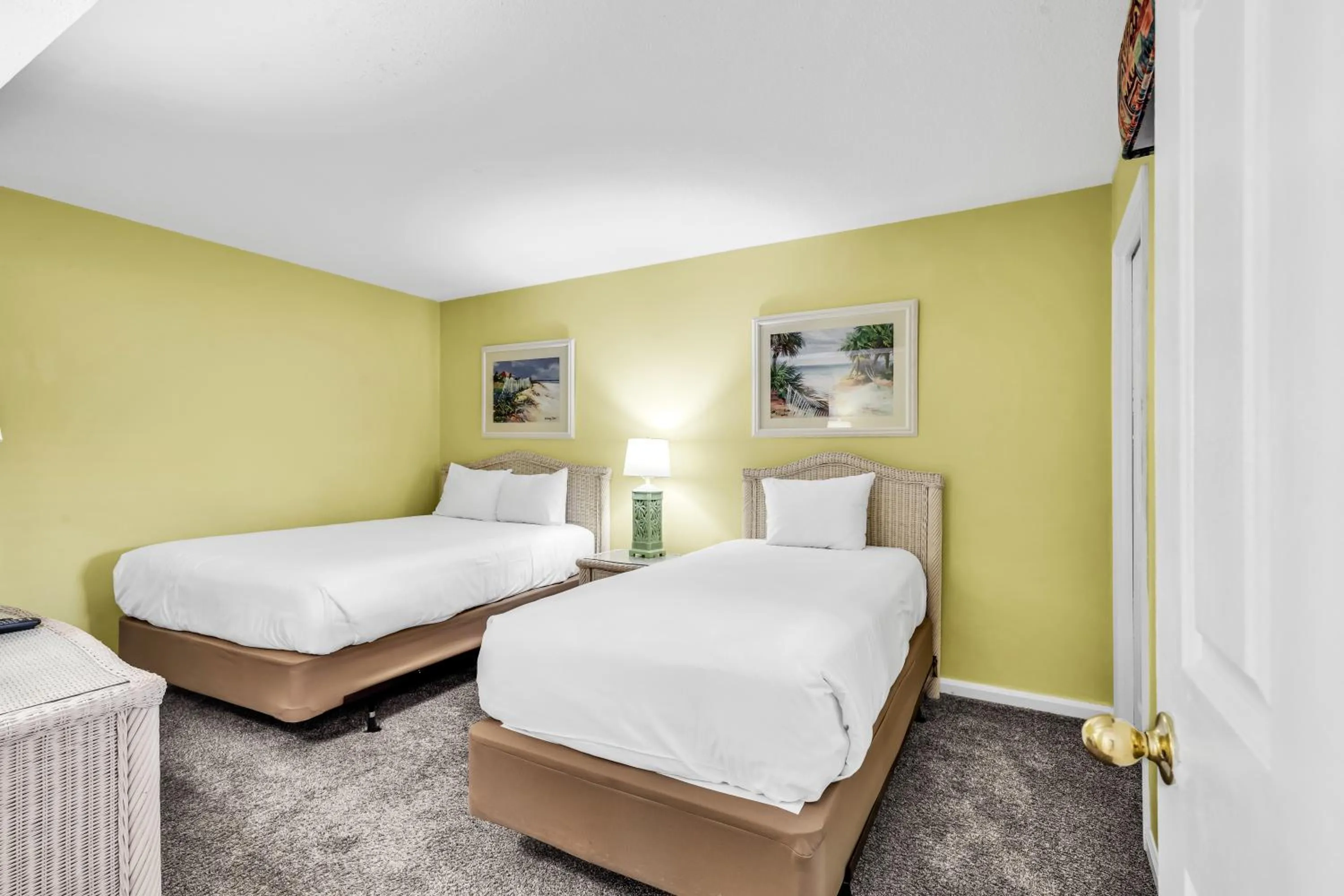 Bed in A Place at the Beach