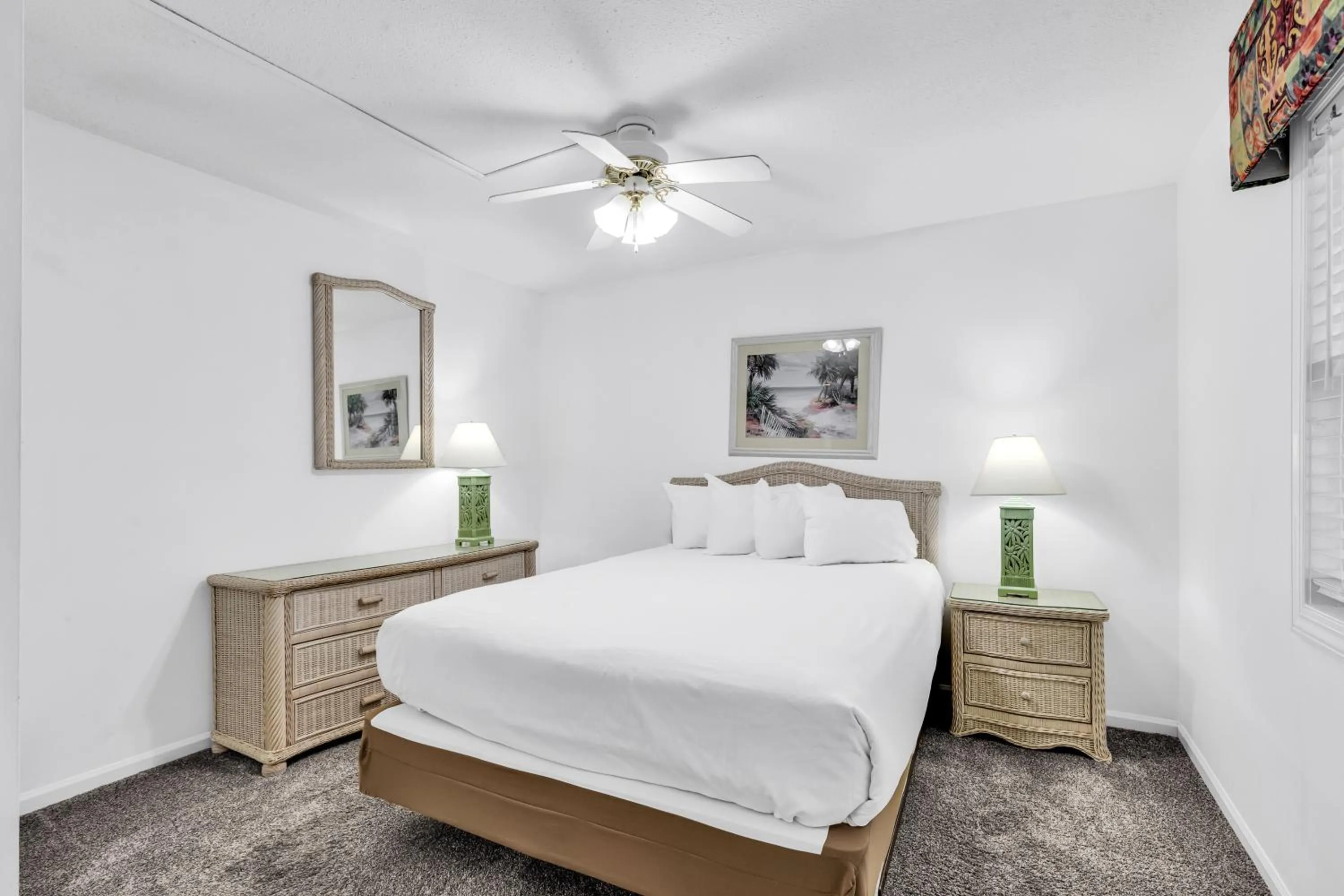 Bed in A Place at the Beach