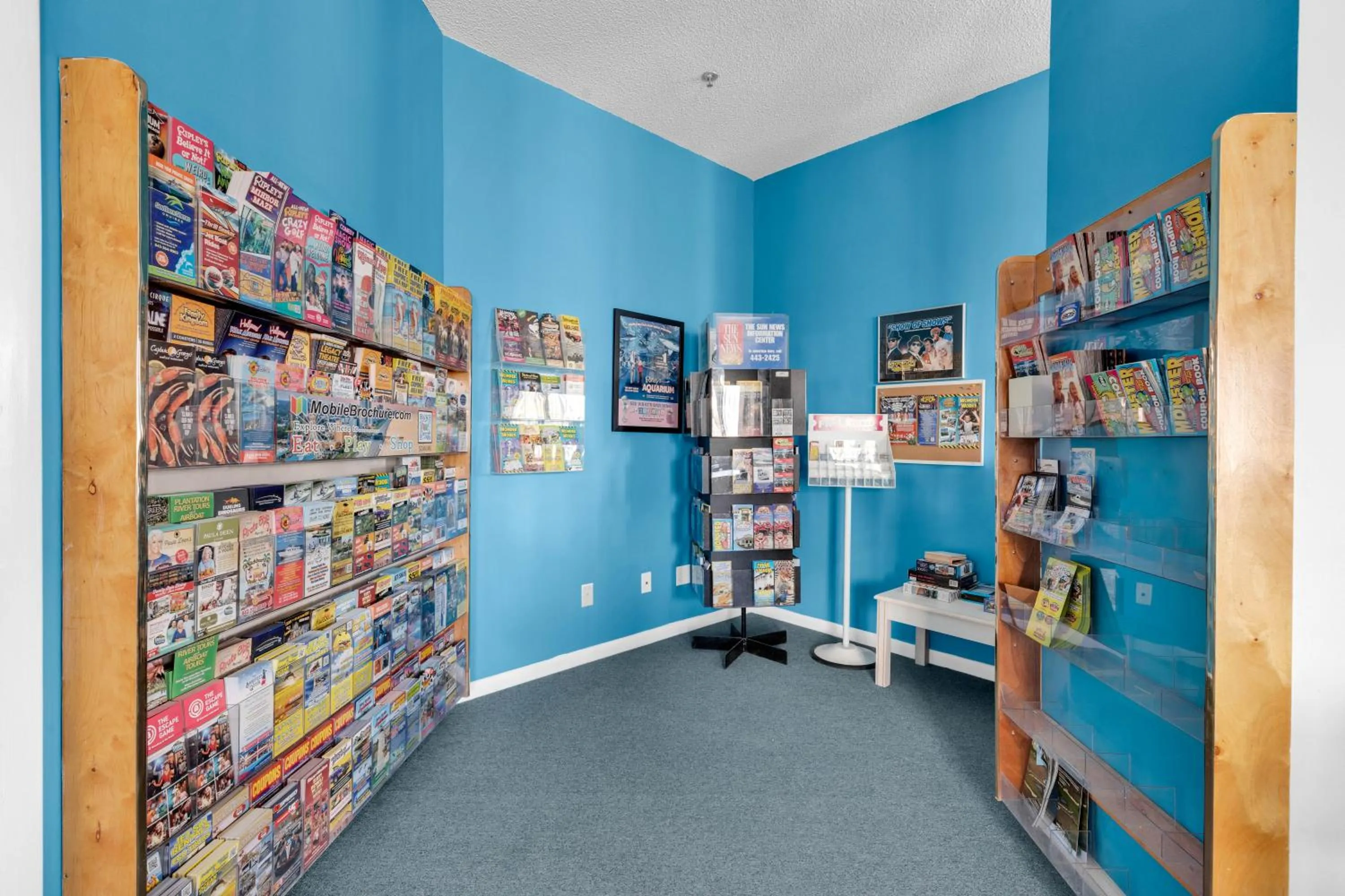 Communal lounge/ TV room in A Place at the Beach