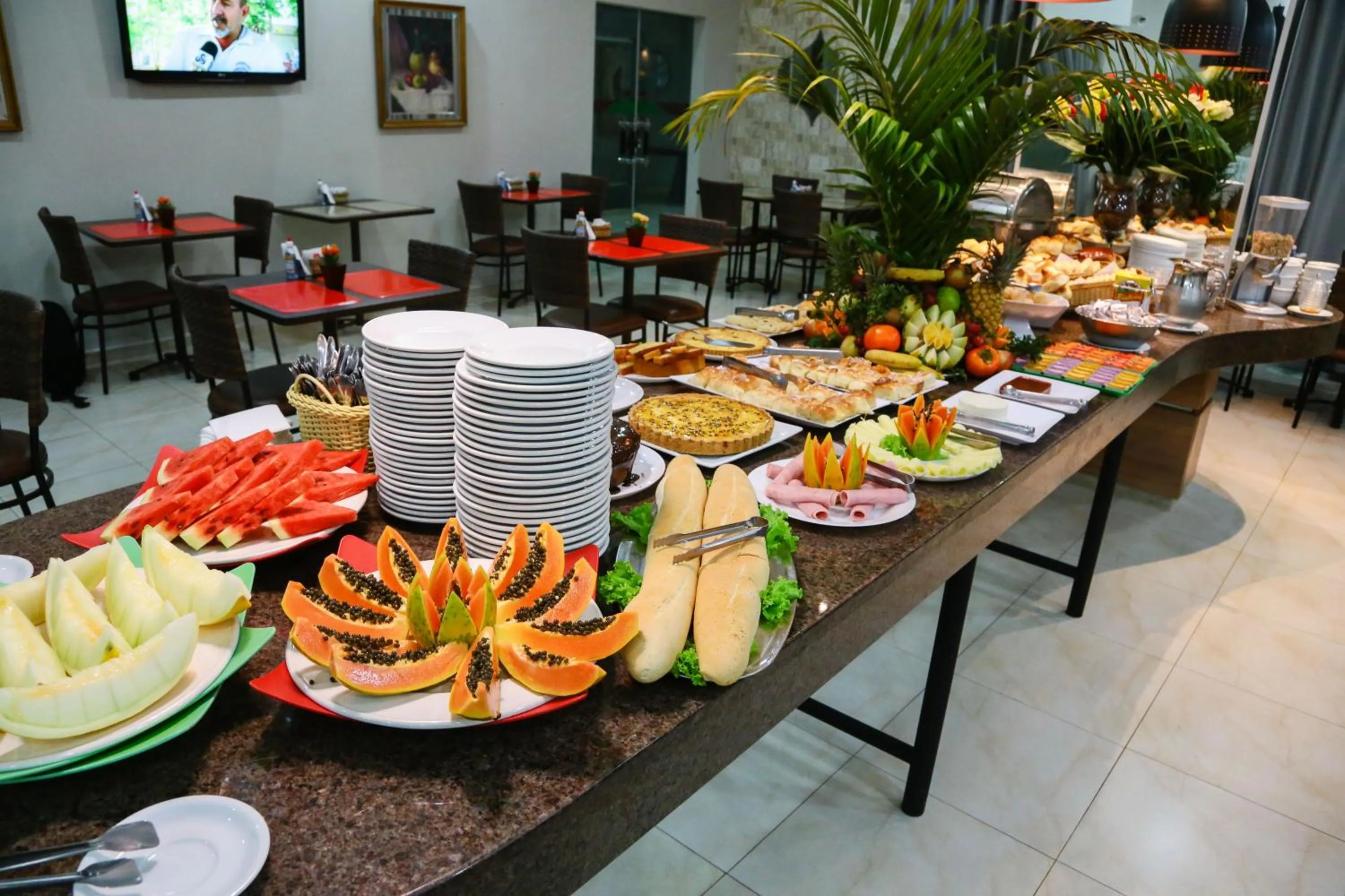 Restaurant/places to eat in Hotel Ecos Classic