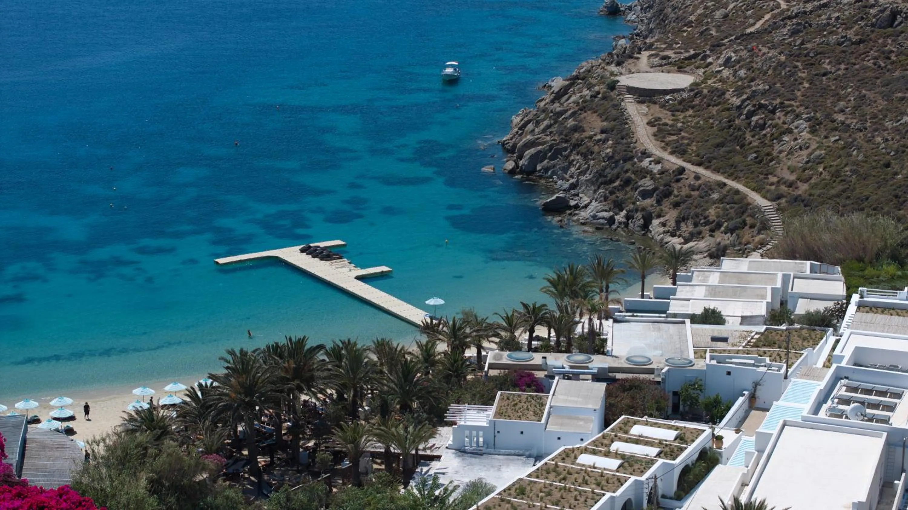 Property building in Nammos Hotel Mykonos