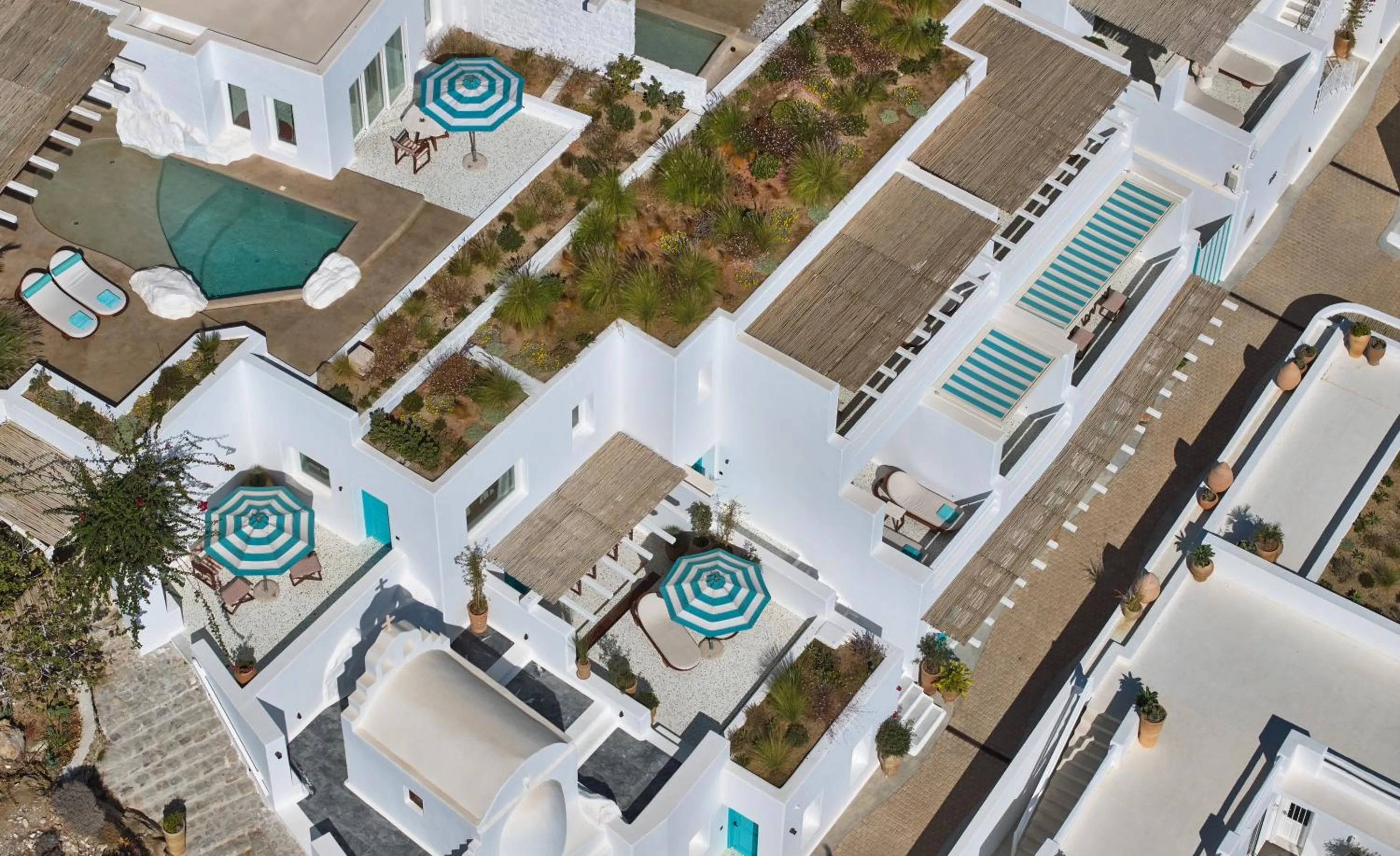 Property building in Nammos Hotel Mykonos