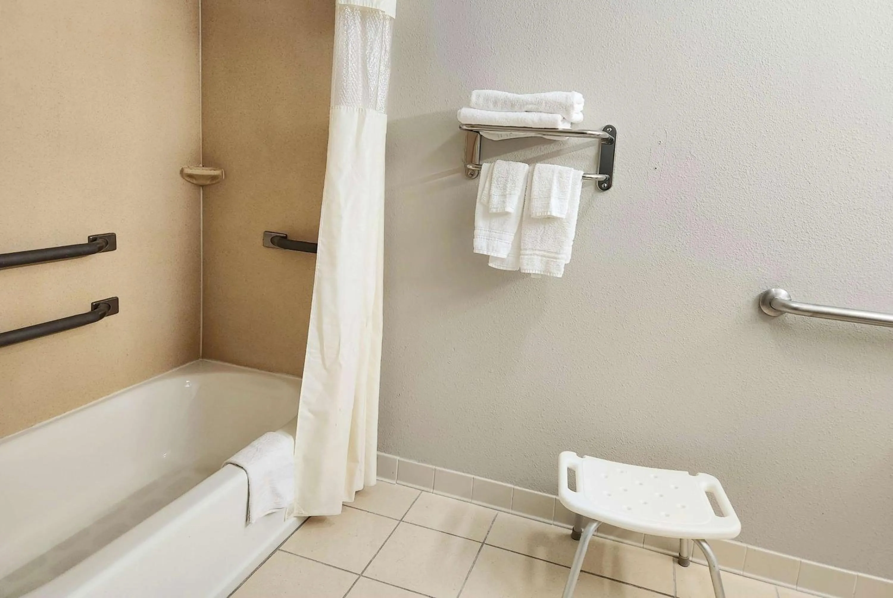 Bathroom in Days Inn by Wyndham LaPlace- New Orleans