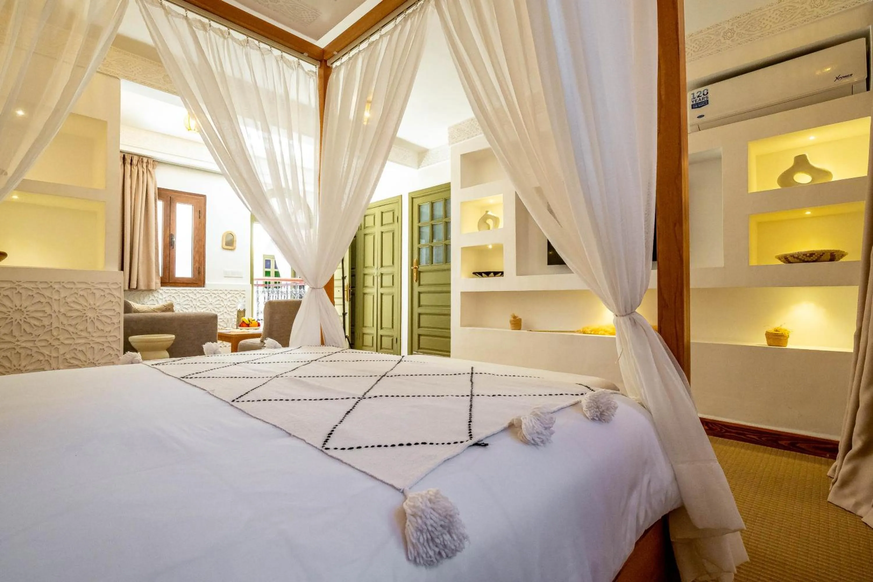 Bed in Riad Hamdane Rooftop & SPA